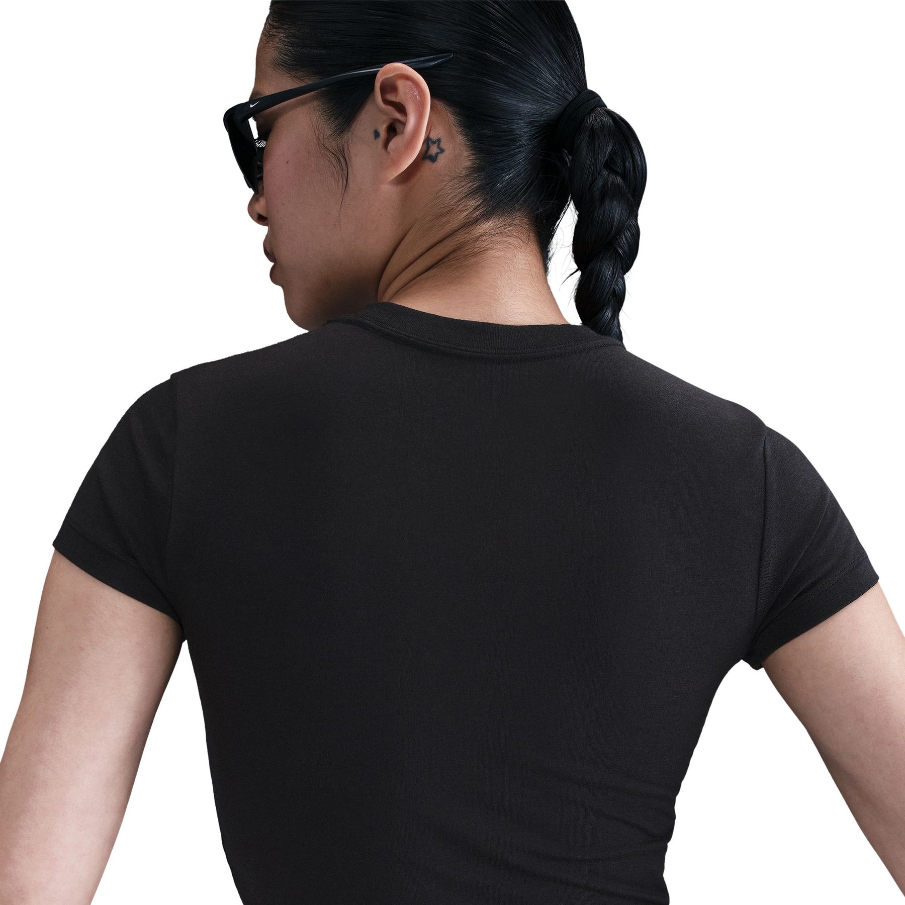 Áo Tay Ngắn Thể Thao Thời Trang Nữ Nike As W Nsw Nk Chll Knt Crp