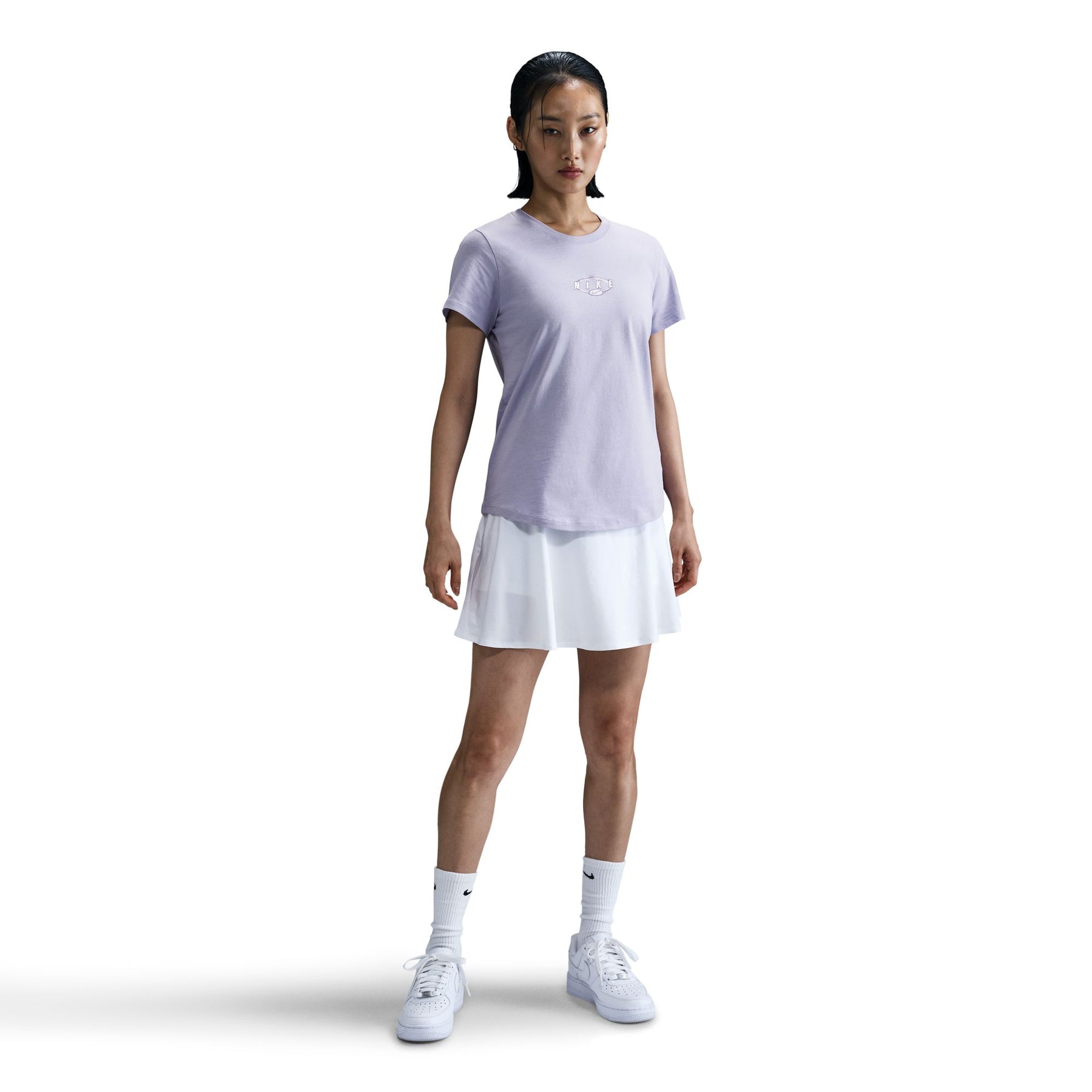 Áo Tay Ngắn Thể Thao Thời Trang Nữ Nike As W Nsw Club Ss Tee Grx
