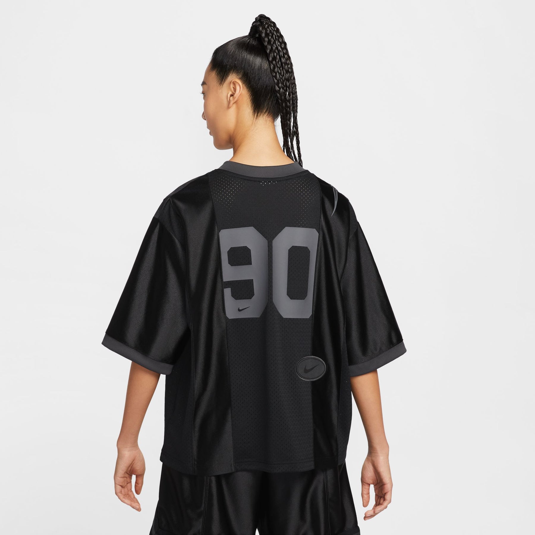 Áo Tay Ngắn Thể Thao Thời Trang Nữ Nike As W Nsw Street Ss Gx Jrsy Top