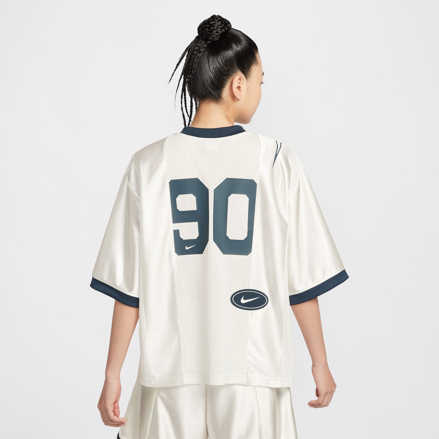 Áo Tay Ngắn Thể Thao Thời Trang Nữ Nike As W Nsw Street Ss Gx Jrsy Top