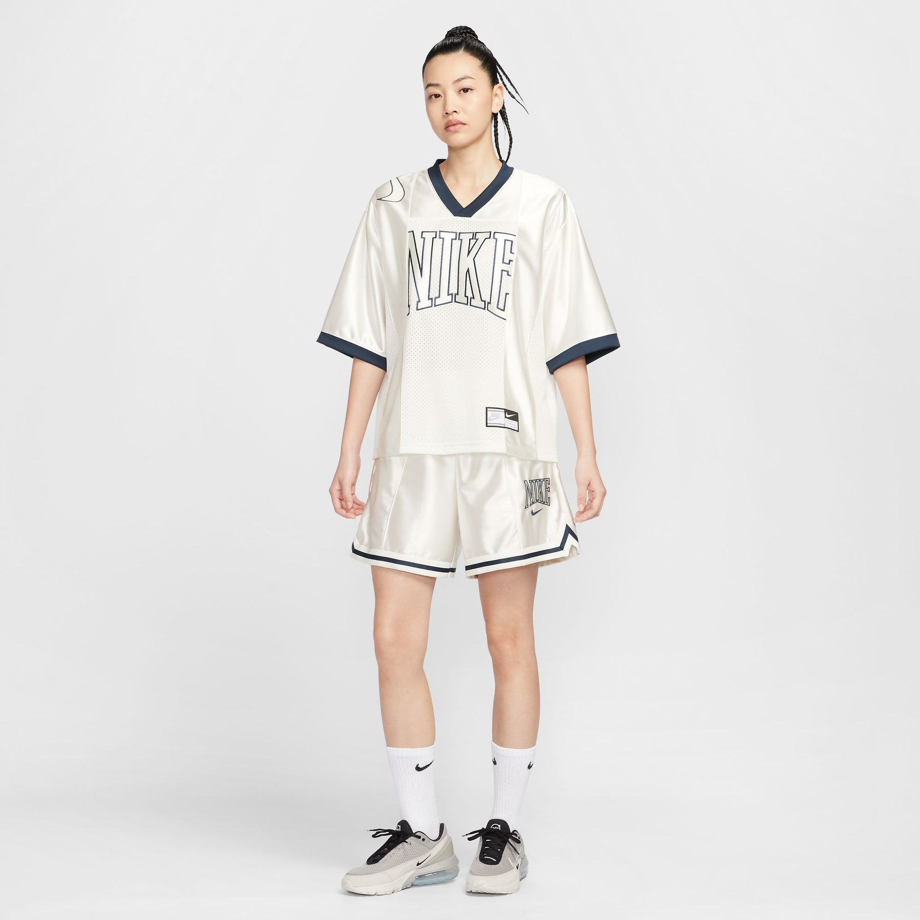 Áo Tay Ngắn Thể Thao Thời Trang Nữ Nike As W Nsw Street Ss Gx Jrsy Top