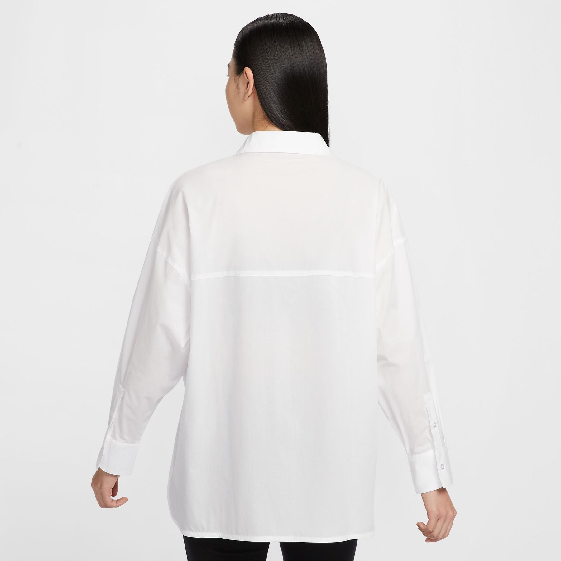Áo Tay Dài Thể Thao Thời Trang Nữ Nike As W Nsw Nk Chll Ppln Ls Btn T