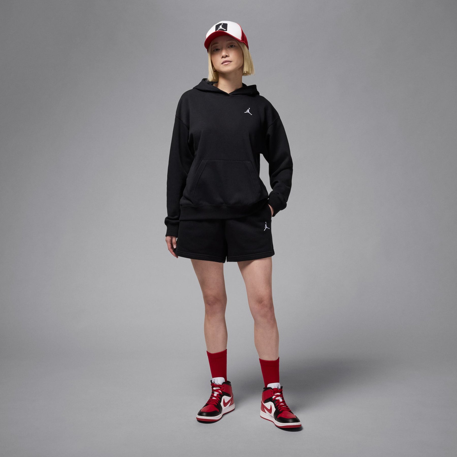 Áo Khoác Thể Thao Thời Trang Nữ Nike W J Brk Flc Ft Po 24