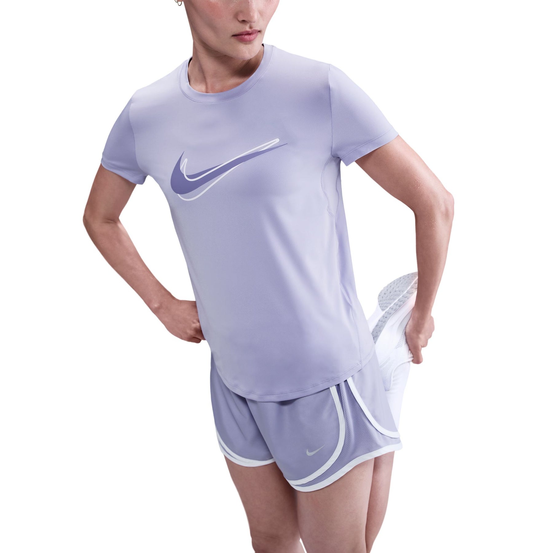 Áo Tay Ngắn Thể Thao Nữ Nike As W Nk One Swsh Hbr Df Ss Top