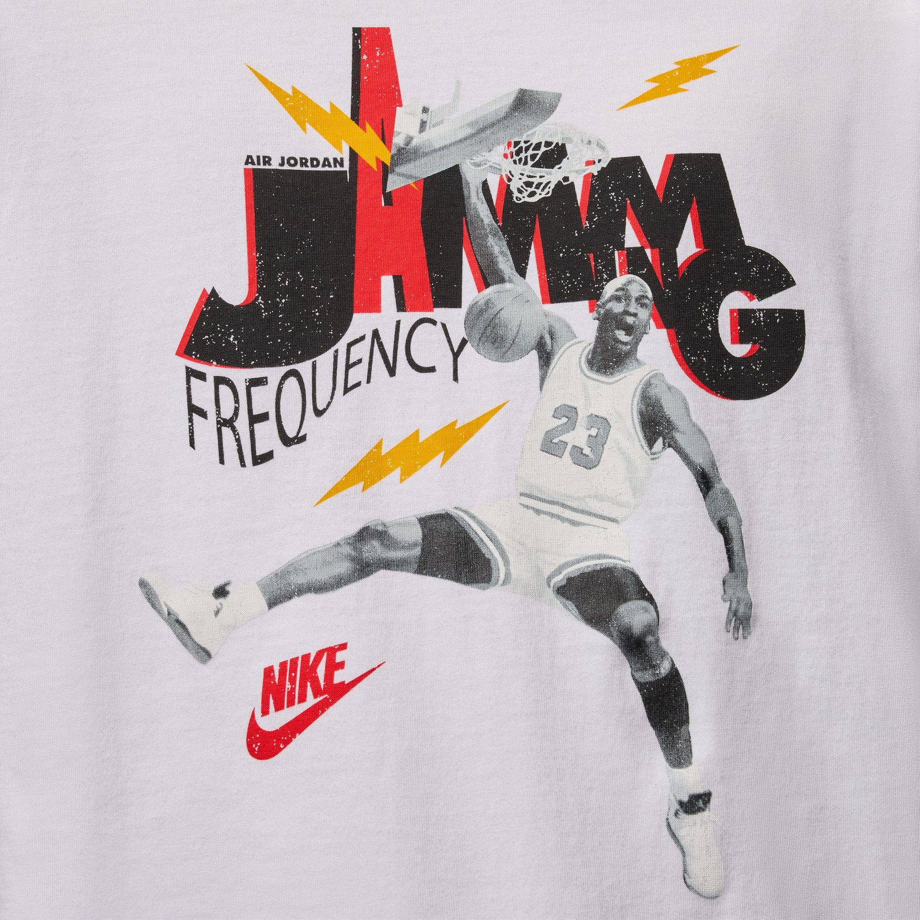 Áo tay ngắn Thể Thao Bóng Rổ Nam NIKE M J BRAND JAM 85 SS CREW