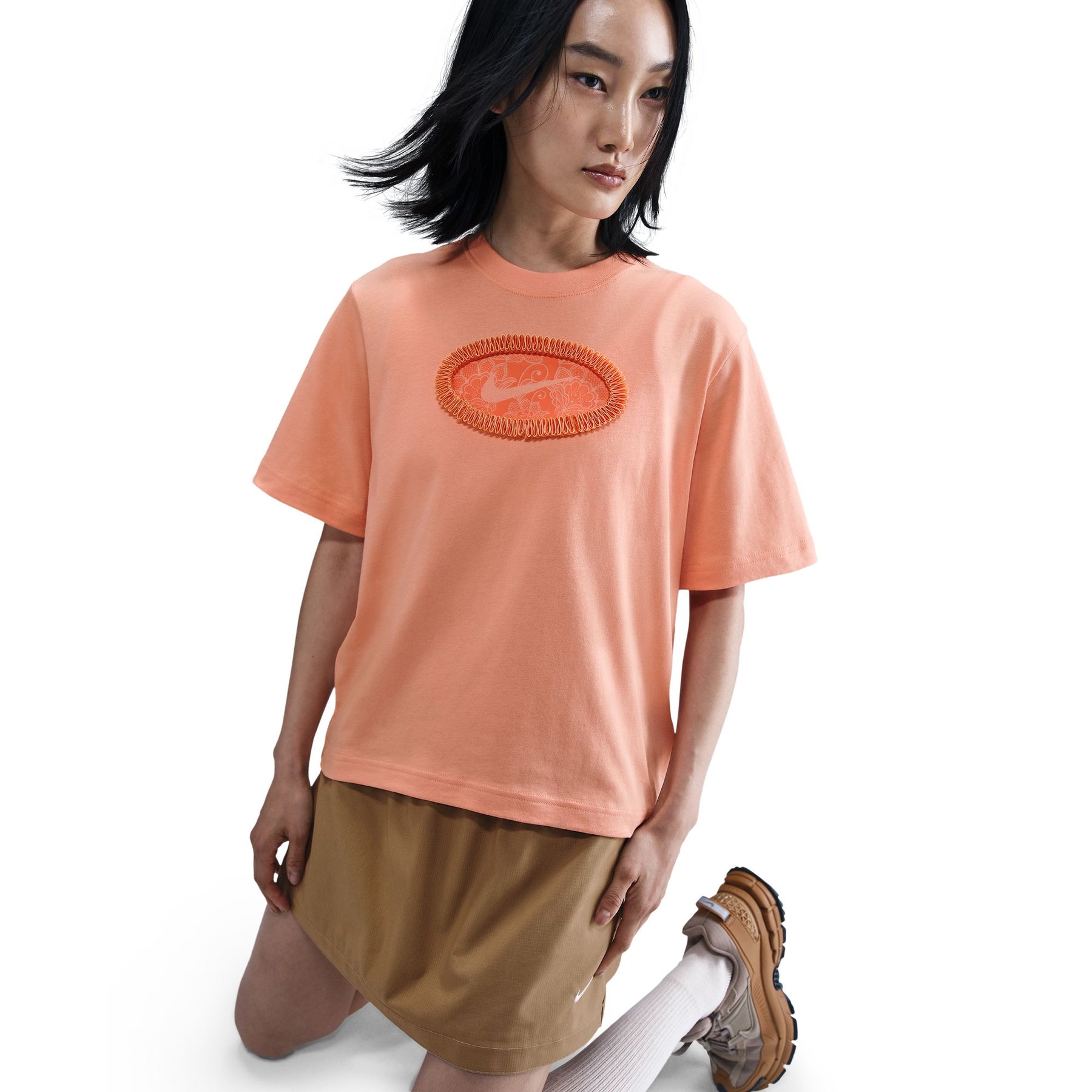 Áo Tay Ngắn Thể Thao Thời Trang Nữ Nike As W Nsw Ss Tee Hyper Femme