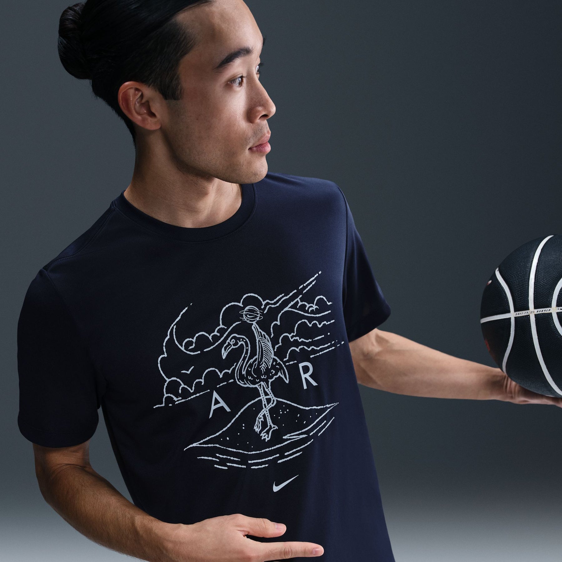 Áo Tay Ngắn Thể Thao Bóng Rổ Nam Nike As M Nk Df Tee Rlgd Island Jam