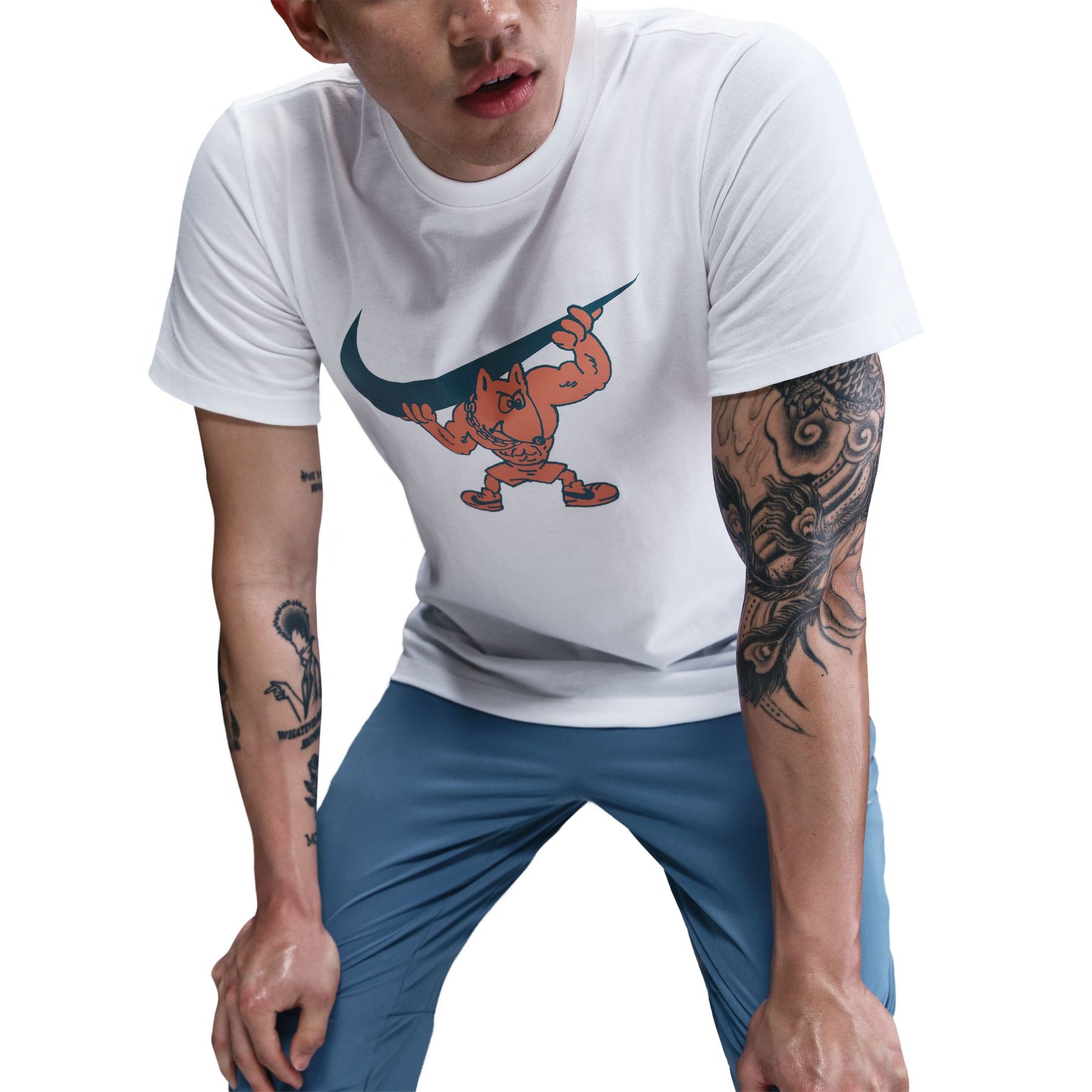 Áo Tay Ngắn Thể Thao Tập Luyện Nam Nike As M Nk Tee Ikyky Gym Cult