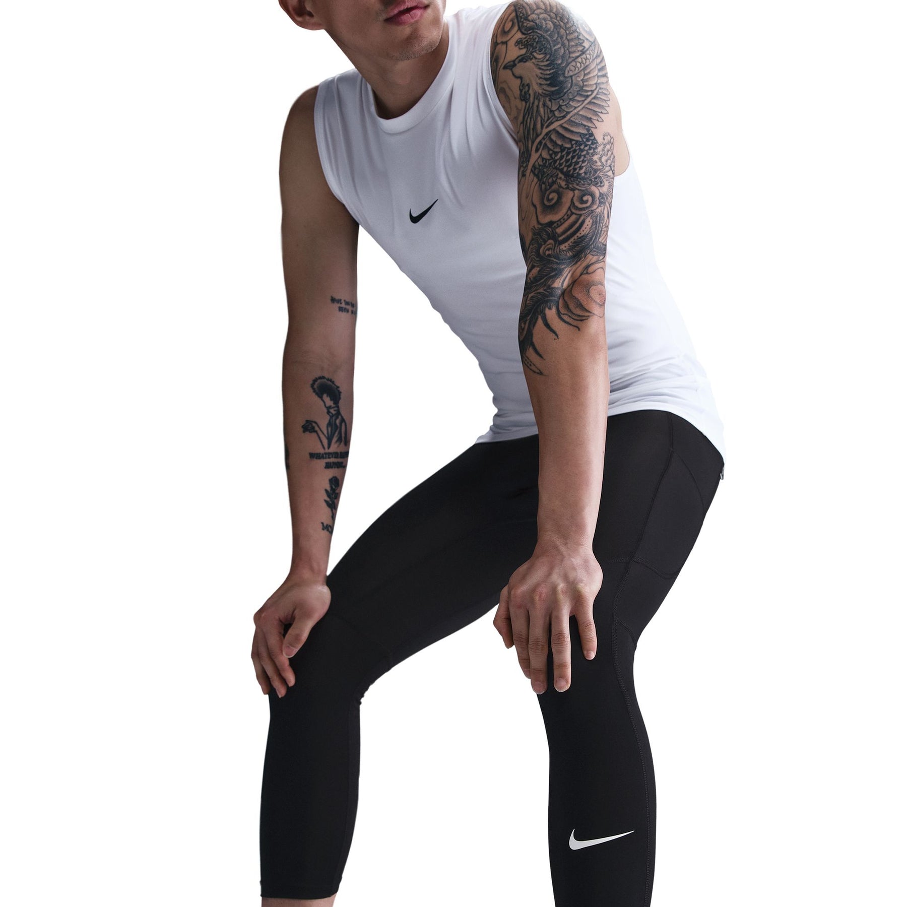 Quần Dài Thể Thao Tập Luyện Nam Nike As M Np Breathe 3Qt Tight