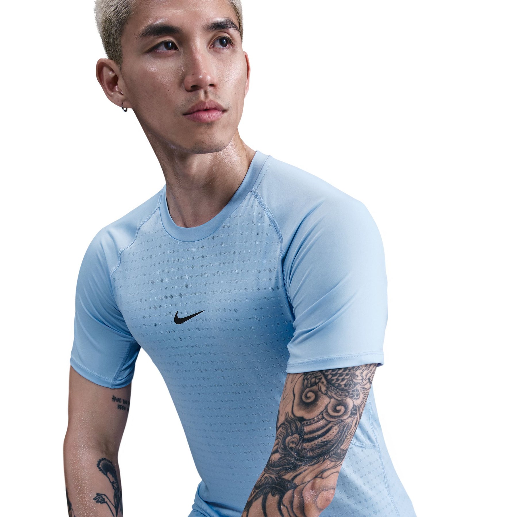 Áo Tay Ngắn Thể Thao Tập Luyện Nam Nike As M Np Breathe Slim Ss Top