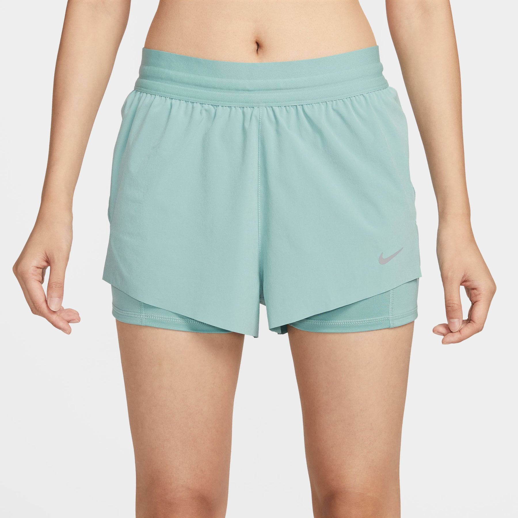 Quần Ngắn Thể Thao Chạy Bộ Nữ Nike As W Nk Swift Df Mr 2N1 Shrt