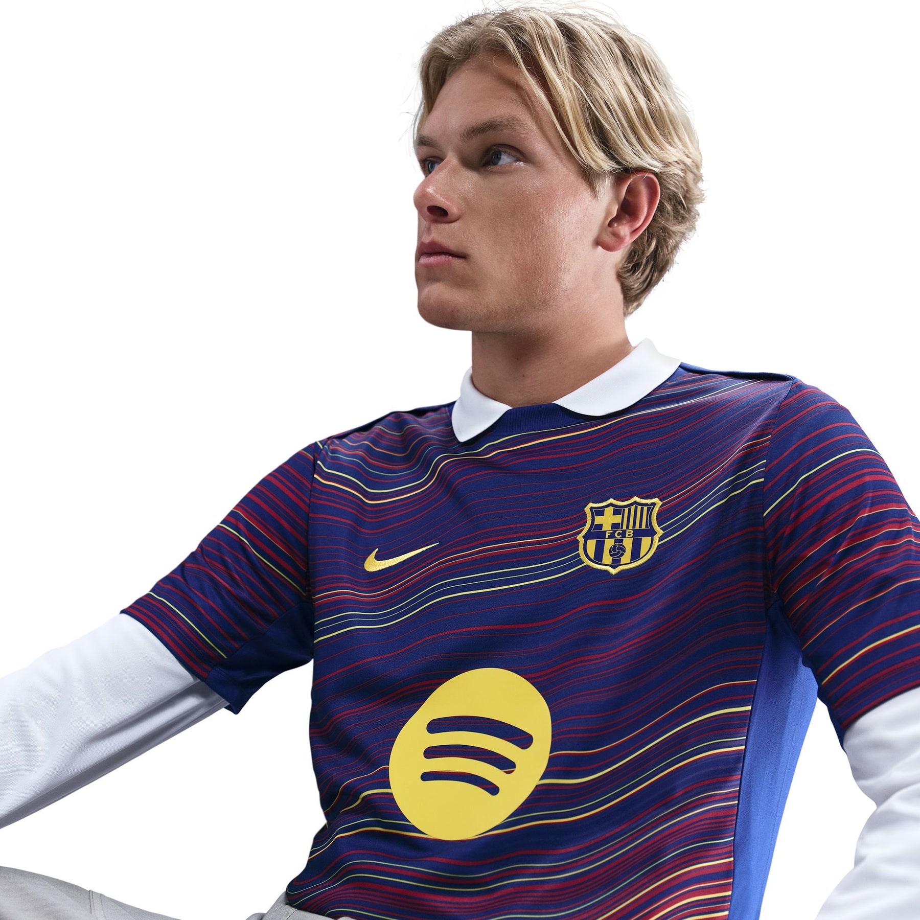 Áo Tay Ngắn Thể Thao Bóng Đá Nam Nike Fcb Mnk Df Acdpr Ss Top K Hmpm
