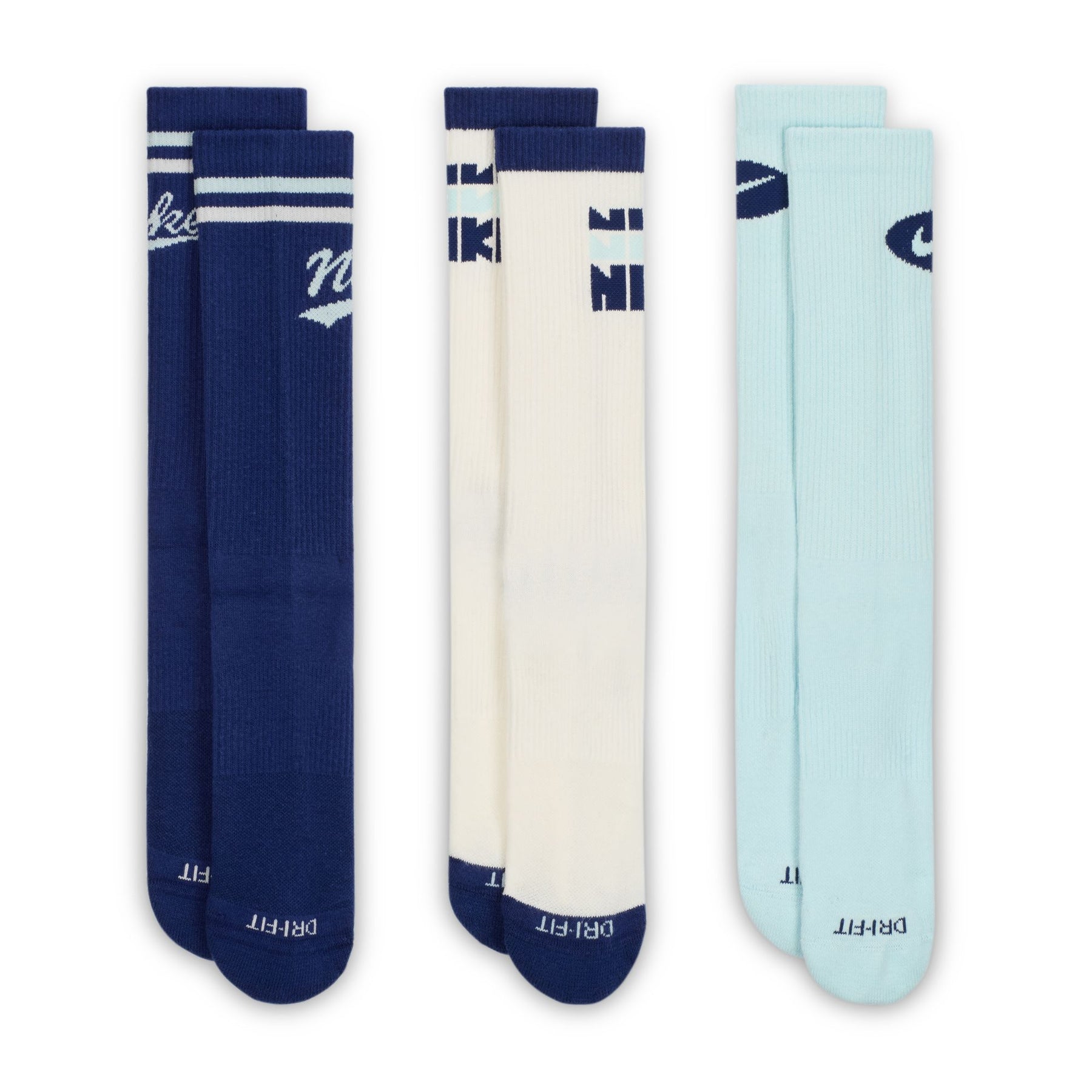 Vớ Thể Thao Tập Luyện Unisex Nike U Nk Ed Pls Crw 3Pr Lfestl 144