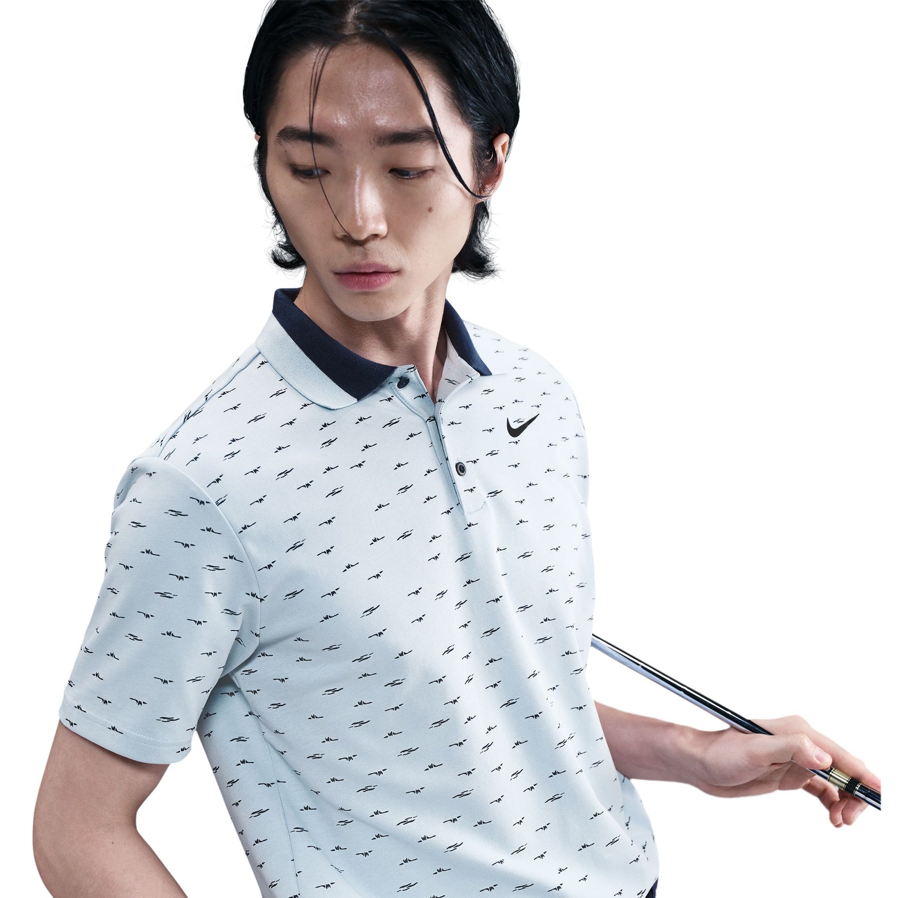 Áo Polo Tay Ngắn Golf Nam Nike As M Nk Df Tour Micro Print