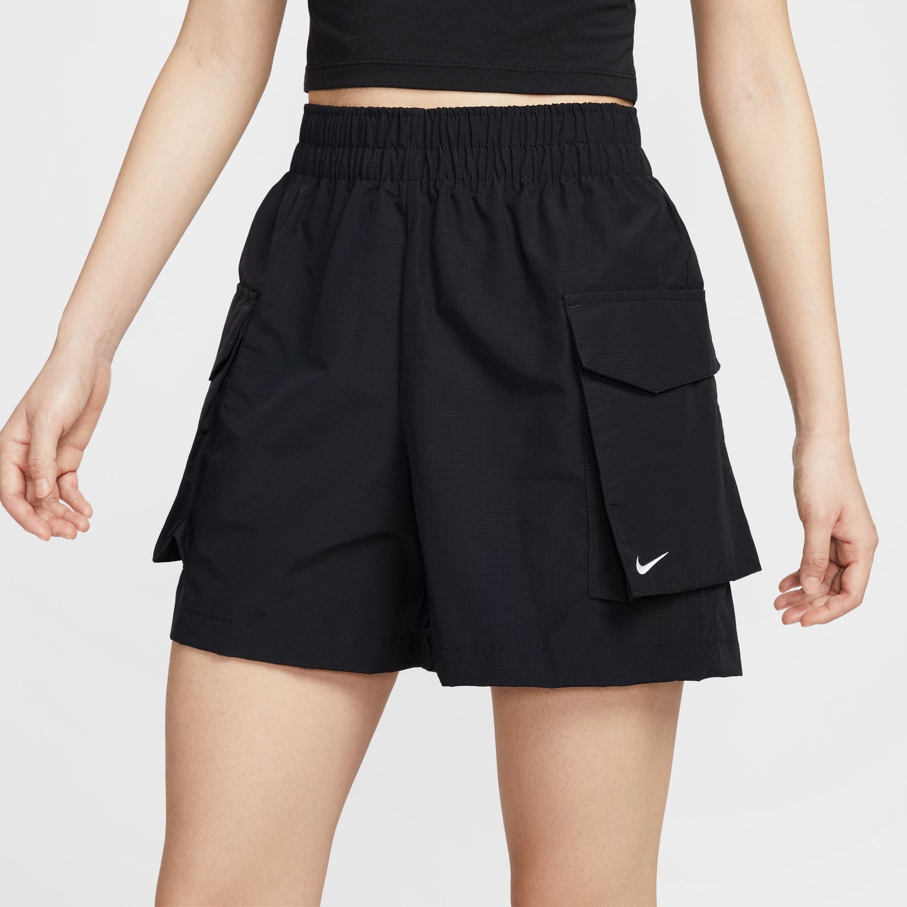 Quần ngắn Thể Thao Thời Trang Nữ NIKE AS W NSW ESSNTL WVN HR 5" CRGO