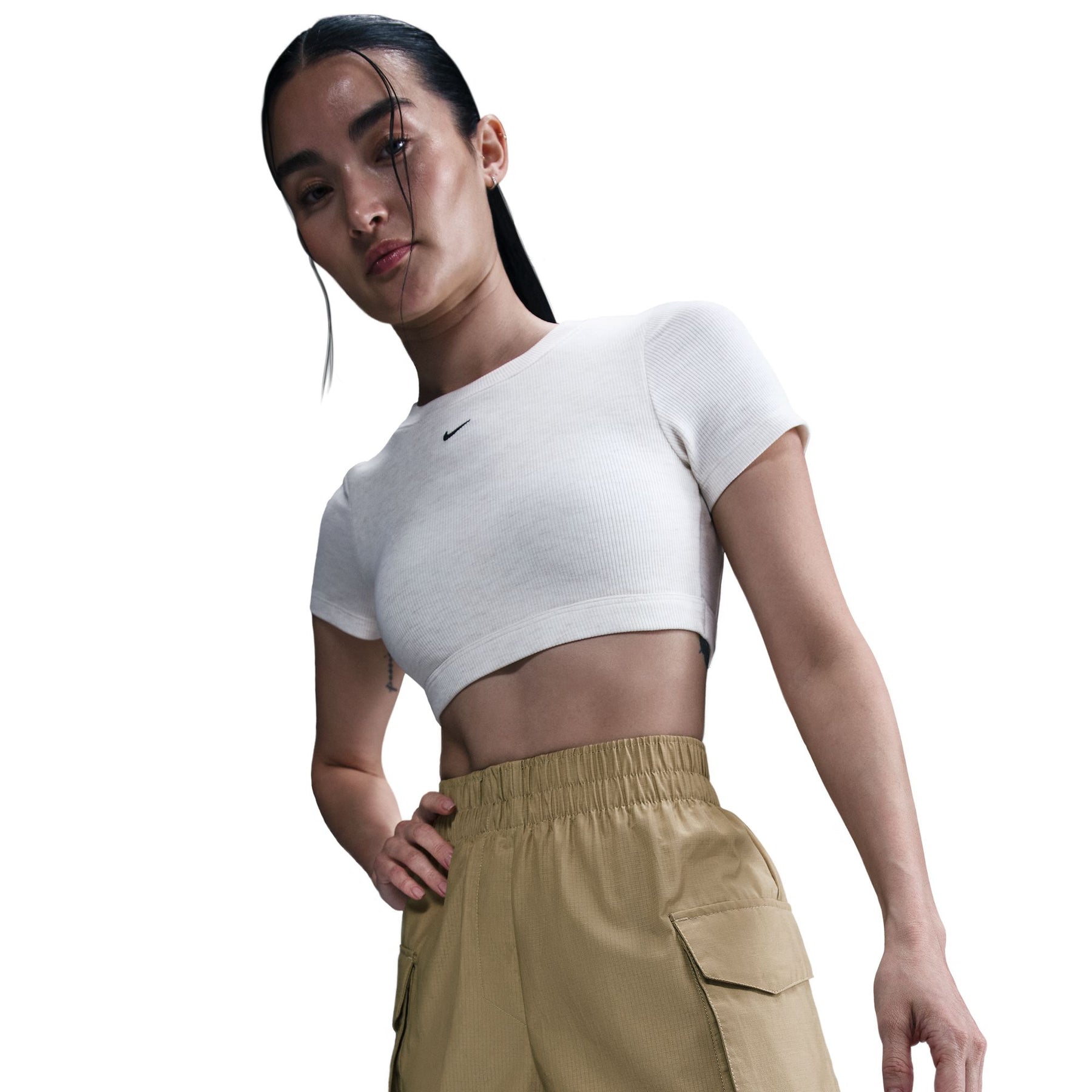 Quần ngắn Thể Thao Thời Trang Nữ NIKE AS W NSW ESSNTL WVN HR 5" CRGO