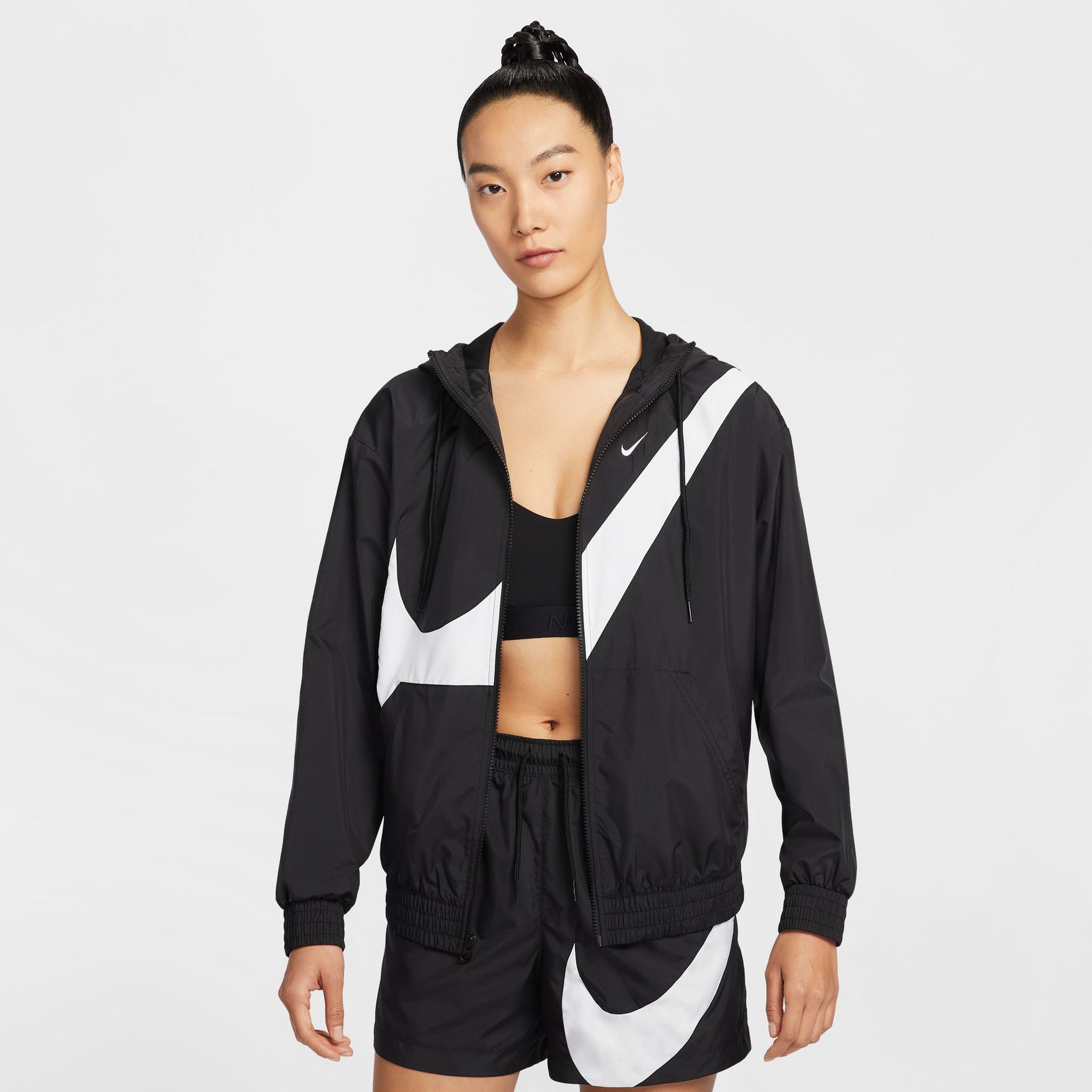 Áo khoác Thể Thao Thời Trang Nữ NIKE AS W NSW CLSSC WVN UV FZ LOGO