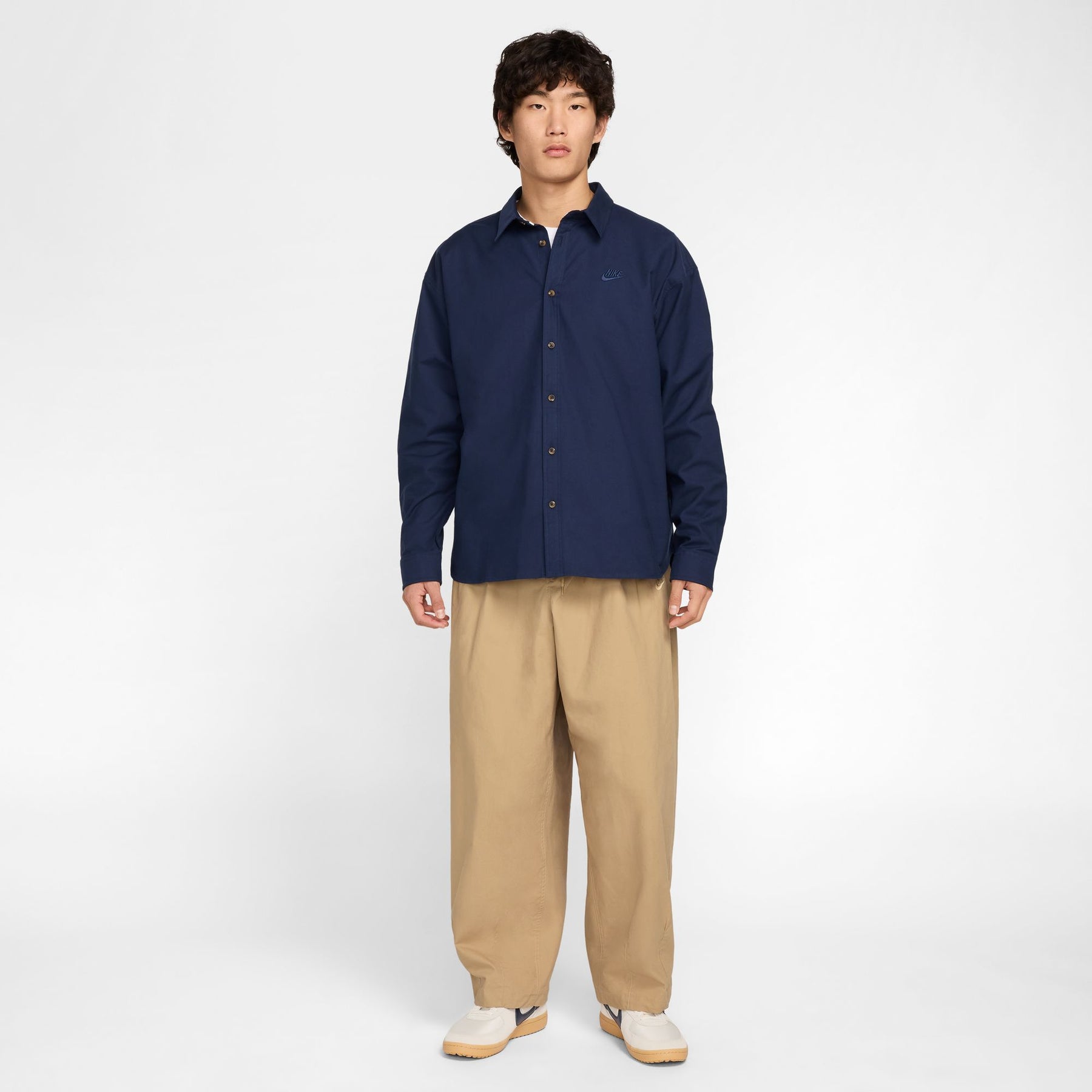 Áo Tay Dài Thể Thao Thời Trang Nam Nike As M Nk Club Ls Oxford Os