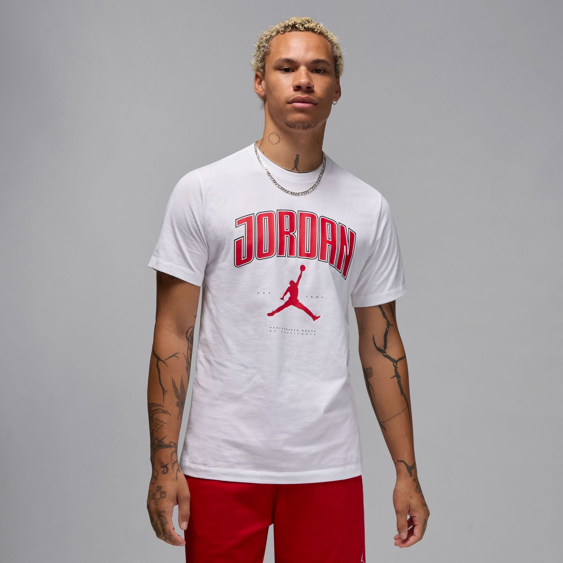 Áo Tay Ngắn Thể Thao Thời Trang Nam Nike M J City 88 Ss Crew