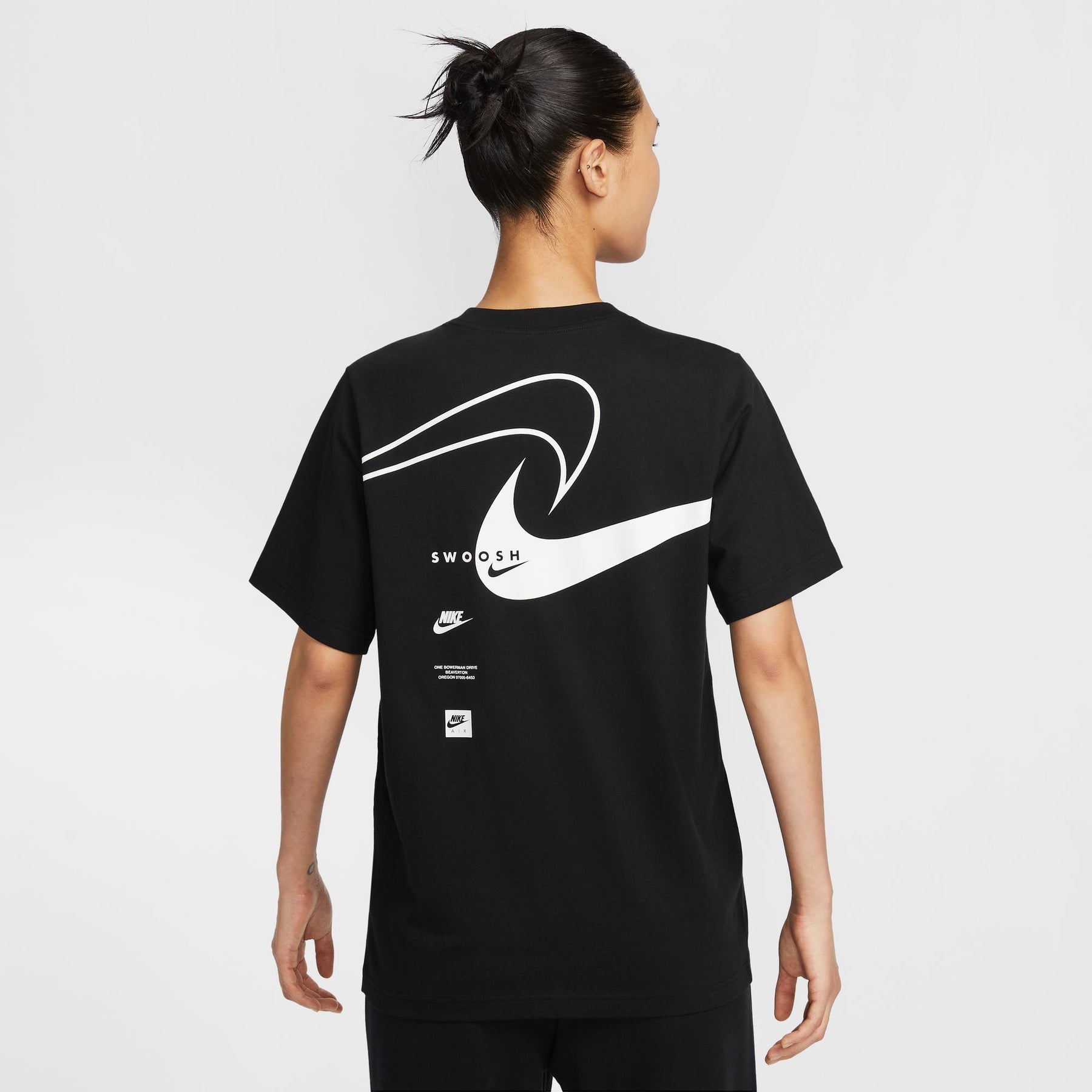 Áo Tay Ngắn Thể Thao Thời Trang Nữ Nike As W Nsw Club Ss Tee Oc Swoosh