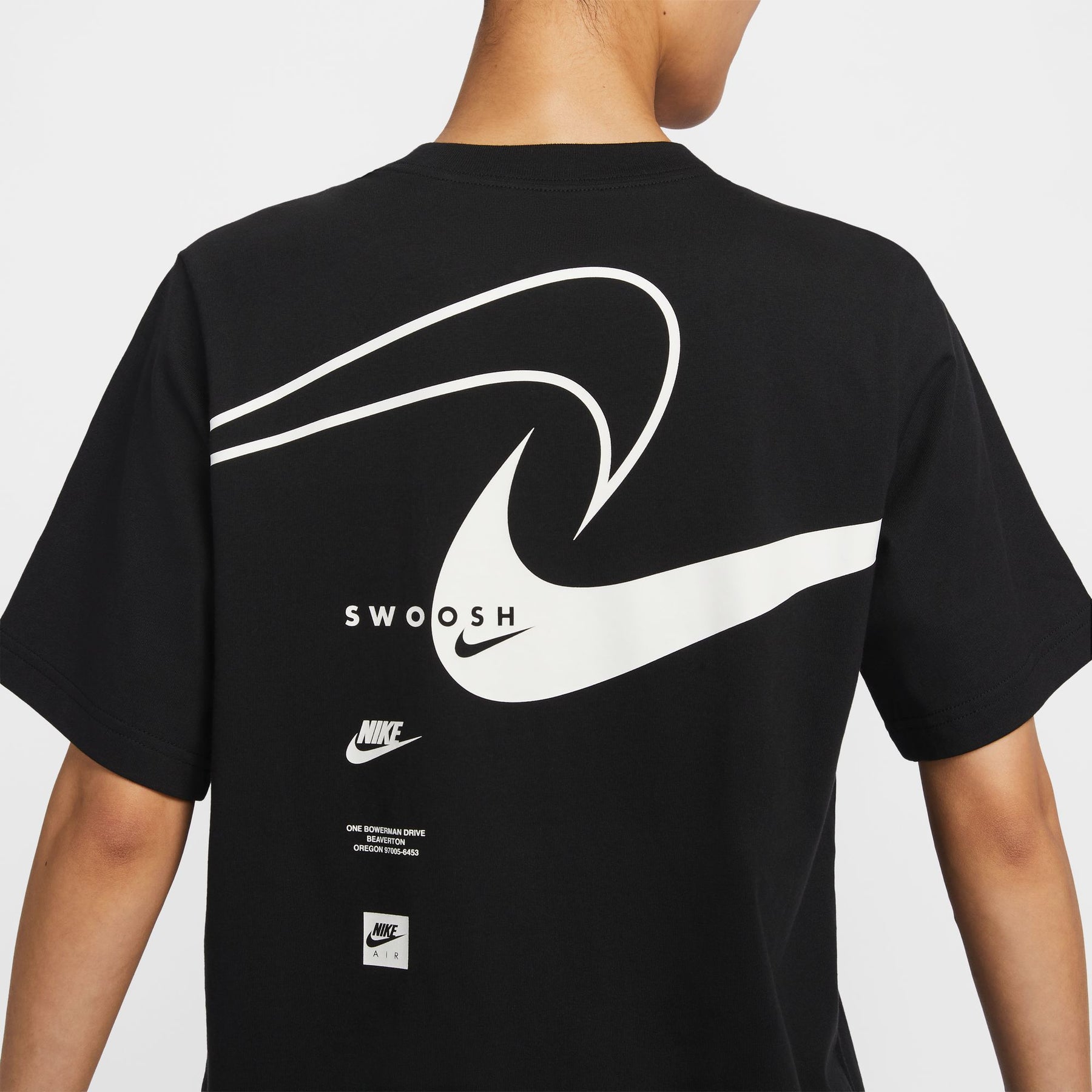 Áo Tay Ngắn Thể Thao Thời Trang Nữ Nike As W Nsw Club Ss Tee Oc Swoosh