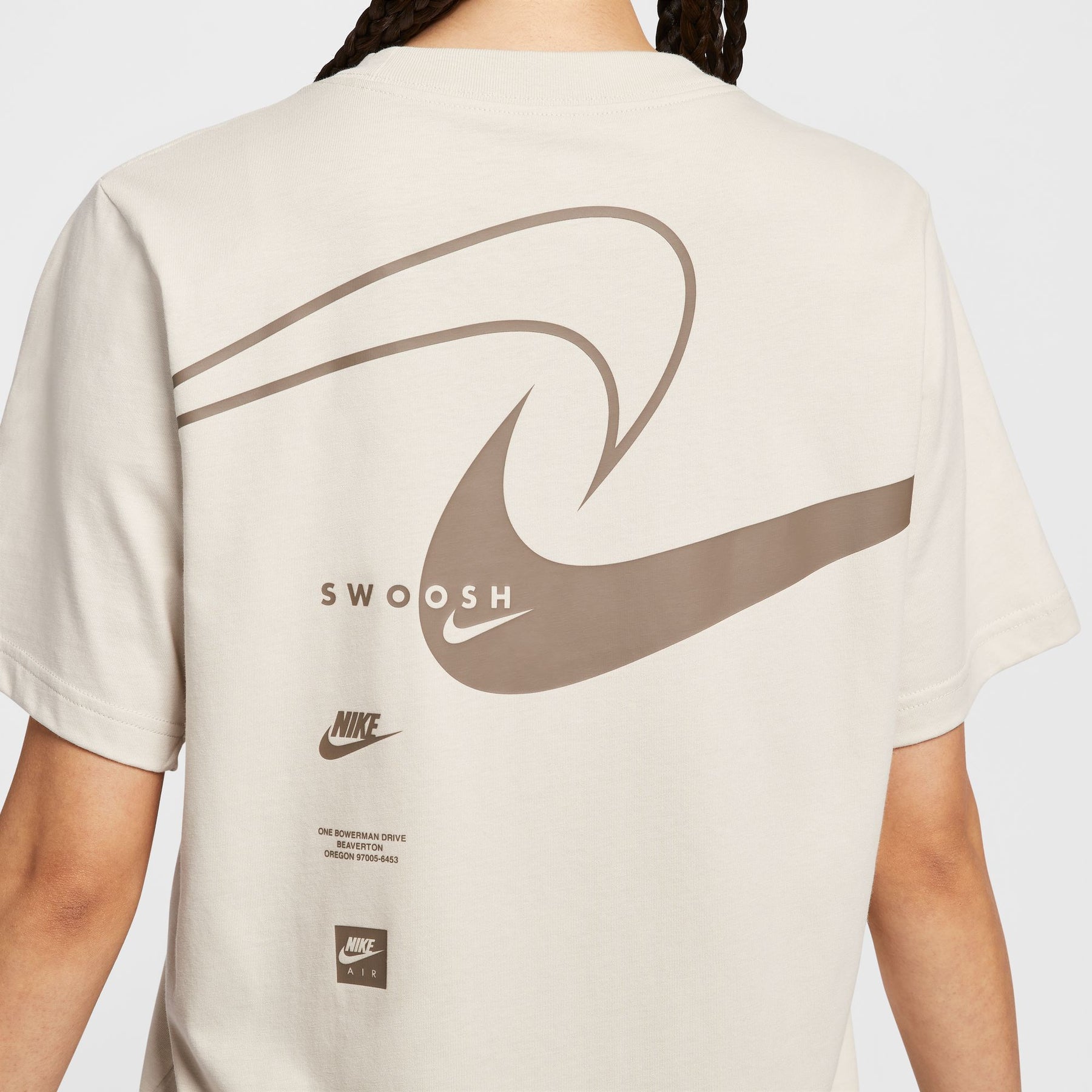 Áo Tay Ngắn Thể Thao Thời Trang Nữ Nike As W Nsw Club Ss Tee Oc Swoosh