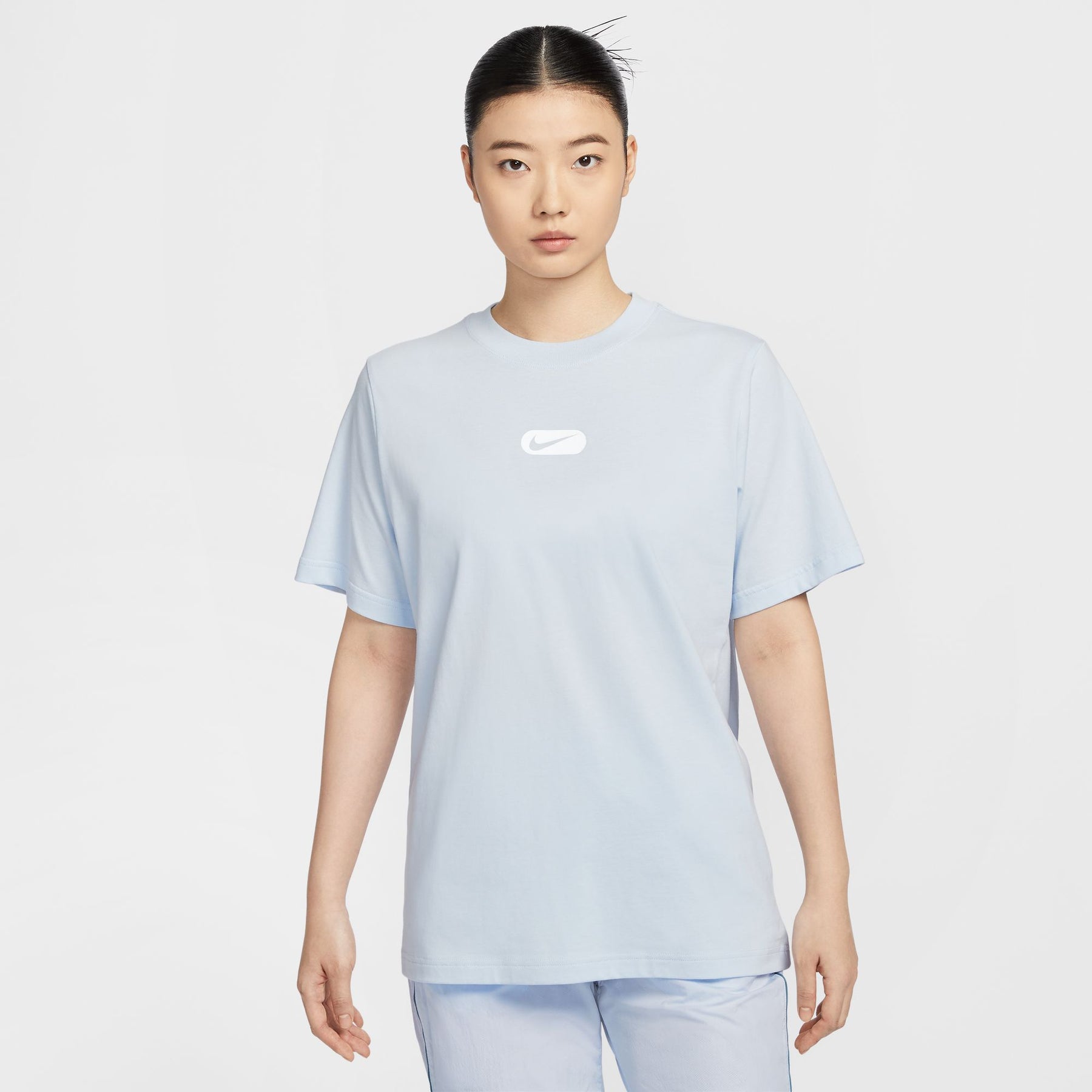 Áo Tay Ngắn Thể Thao Thời Trang Nữ Nike As W Nsw Club Ss Tee Oc Swoosh