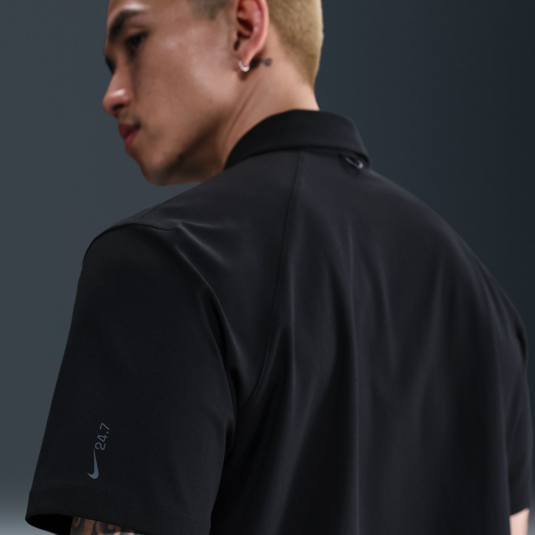 Áo Tay Ngắn Thể Thao Thời Trang Nam Nike As M Nk Df 24.7 Ps Ss Button D
