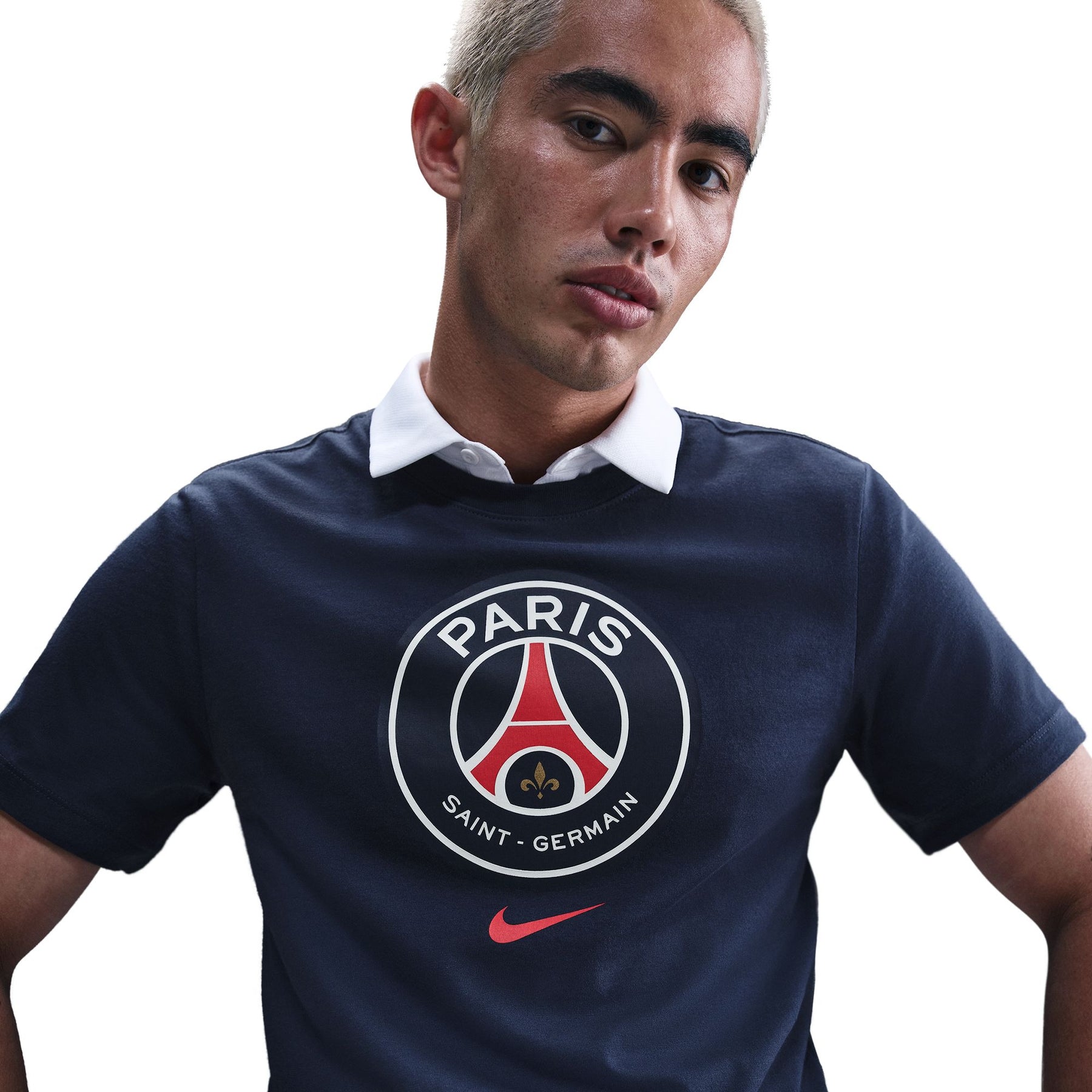 Áo Tay Ngắn Thể Thao Nam Nike Psg M Nk Crest Tee