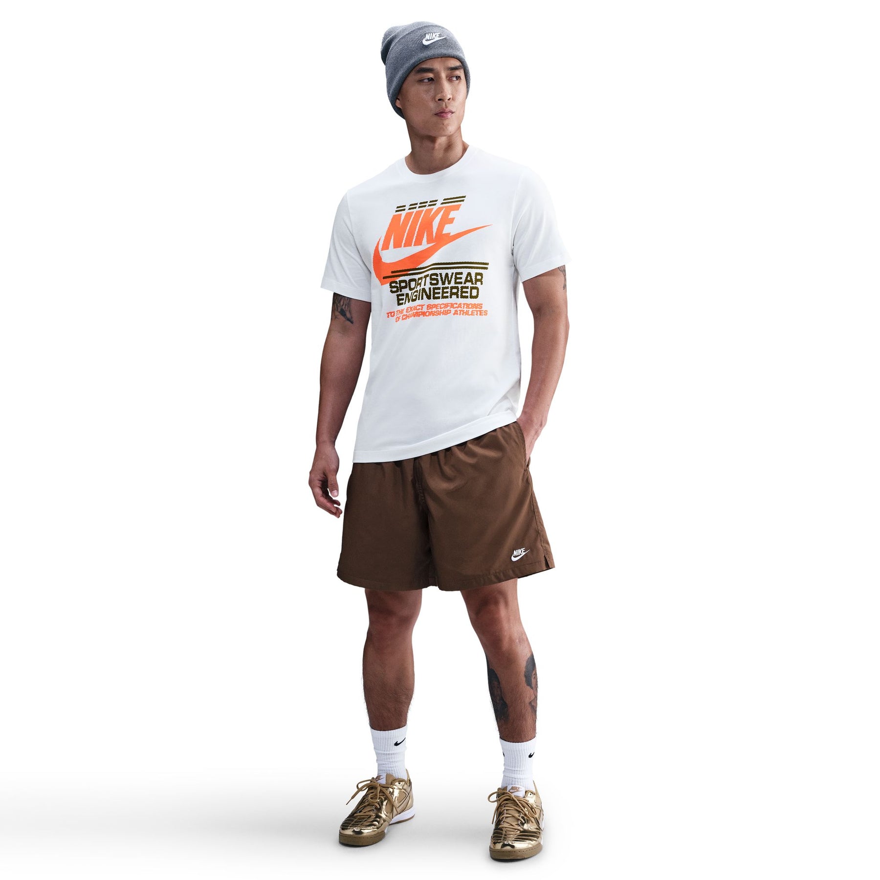 Áo Tay Ngắn Thể Thao Thời Trang Nam Nike As M Nsw Tee 6Mo Futura Faho25