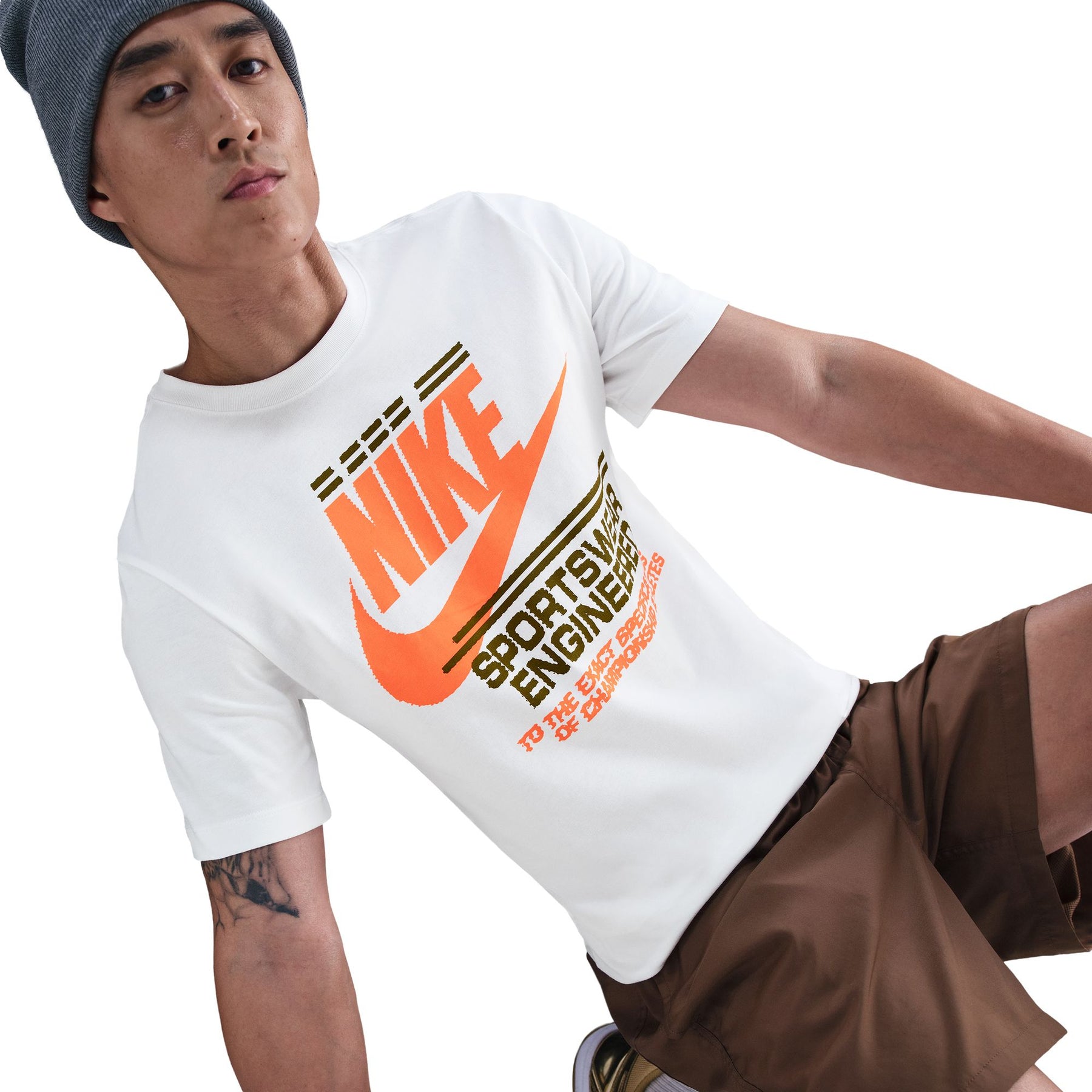 Áo Tay Ngắn Thể Thao Thời Trang Nam Nike As M Nsw Tee 6Mo Futura Faho25