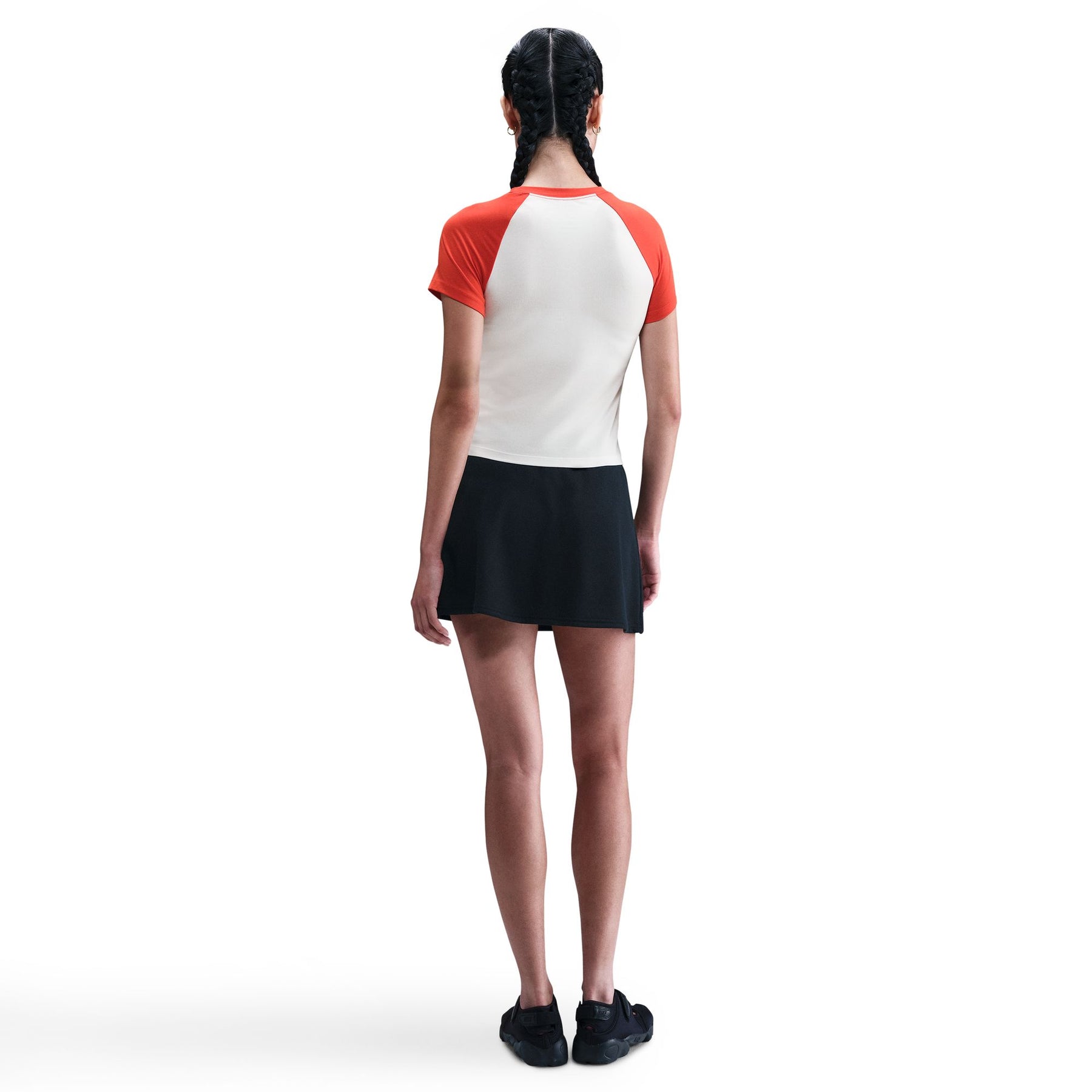 Áo Tay Ngắn Thể Thao Thời Trang Nữ Nike As W Nsw Nk Chll Knt Tee Rgln