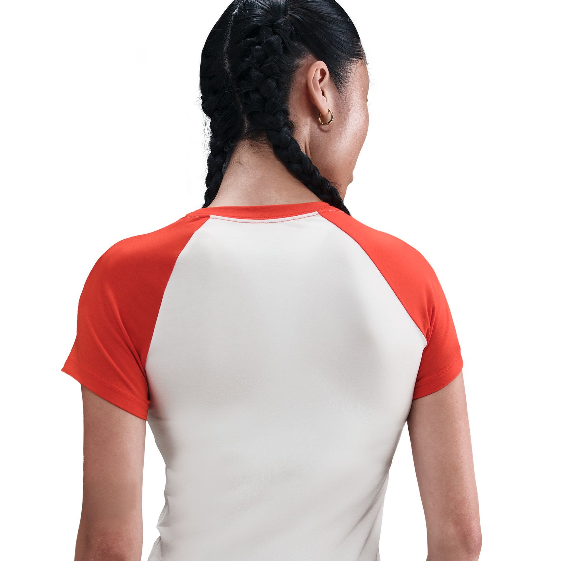 Áo Tay Ngắn Thể Thao Thời Trang Nữ Nike As W Nsw Nk Chll Knt Tee Rgln