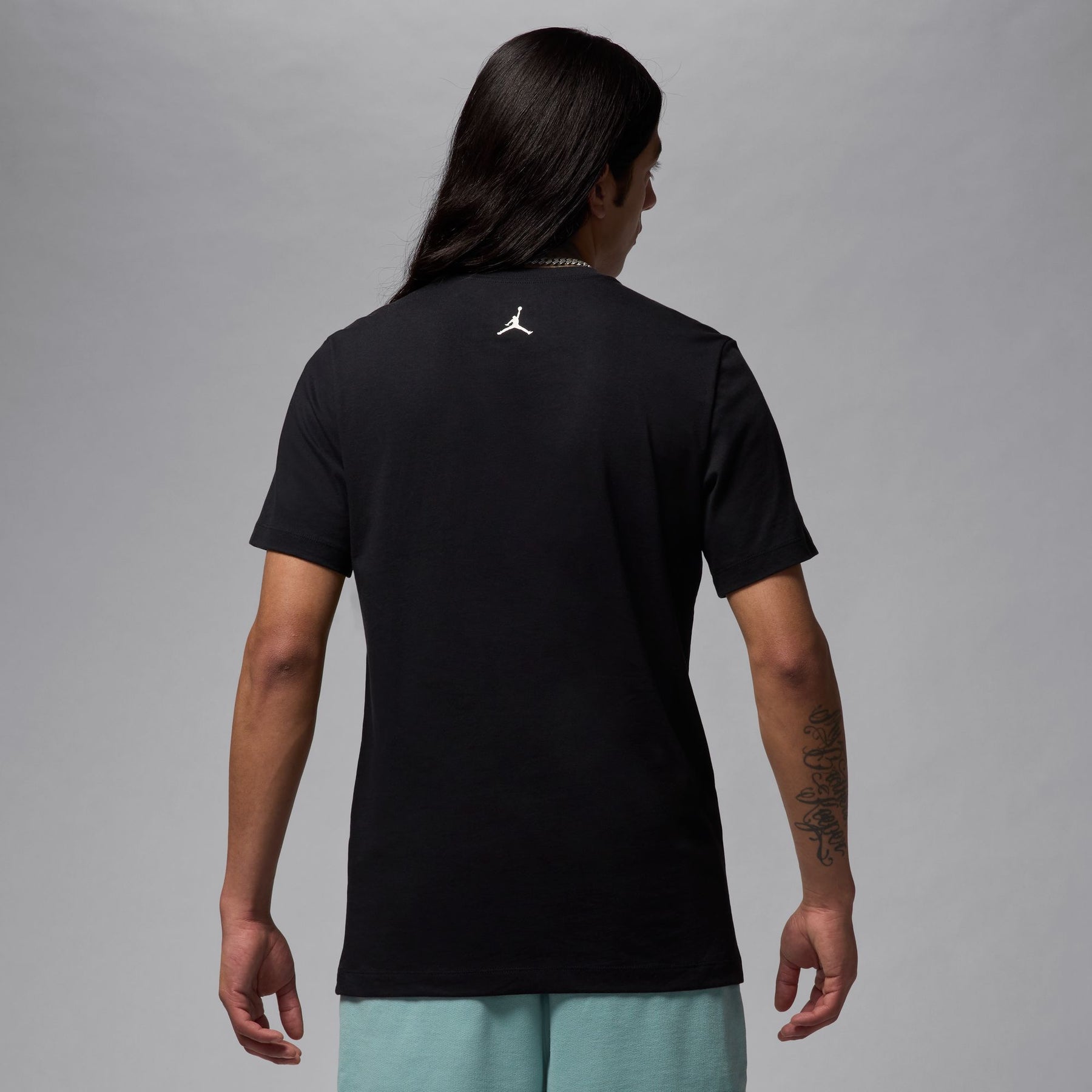 Áo Tay Ngắn Thể Thao Thời Trang Nam Nike M J Flt Ess Aj1 Ss Crew
