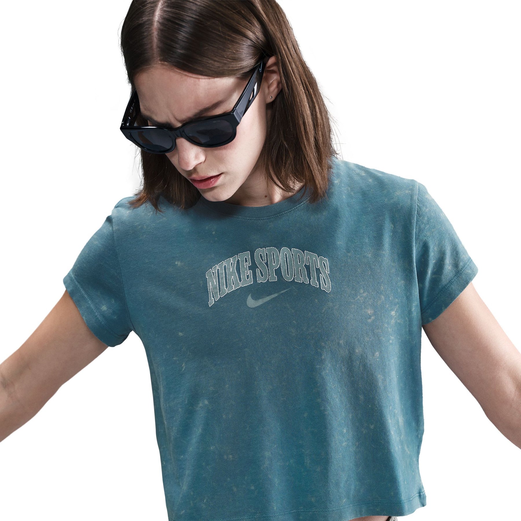 Áo Tay Ngắn Thể Thao Thời Trang Nữ Nike As W Nsw Ss Tee Pnx Wash