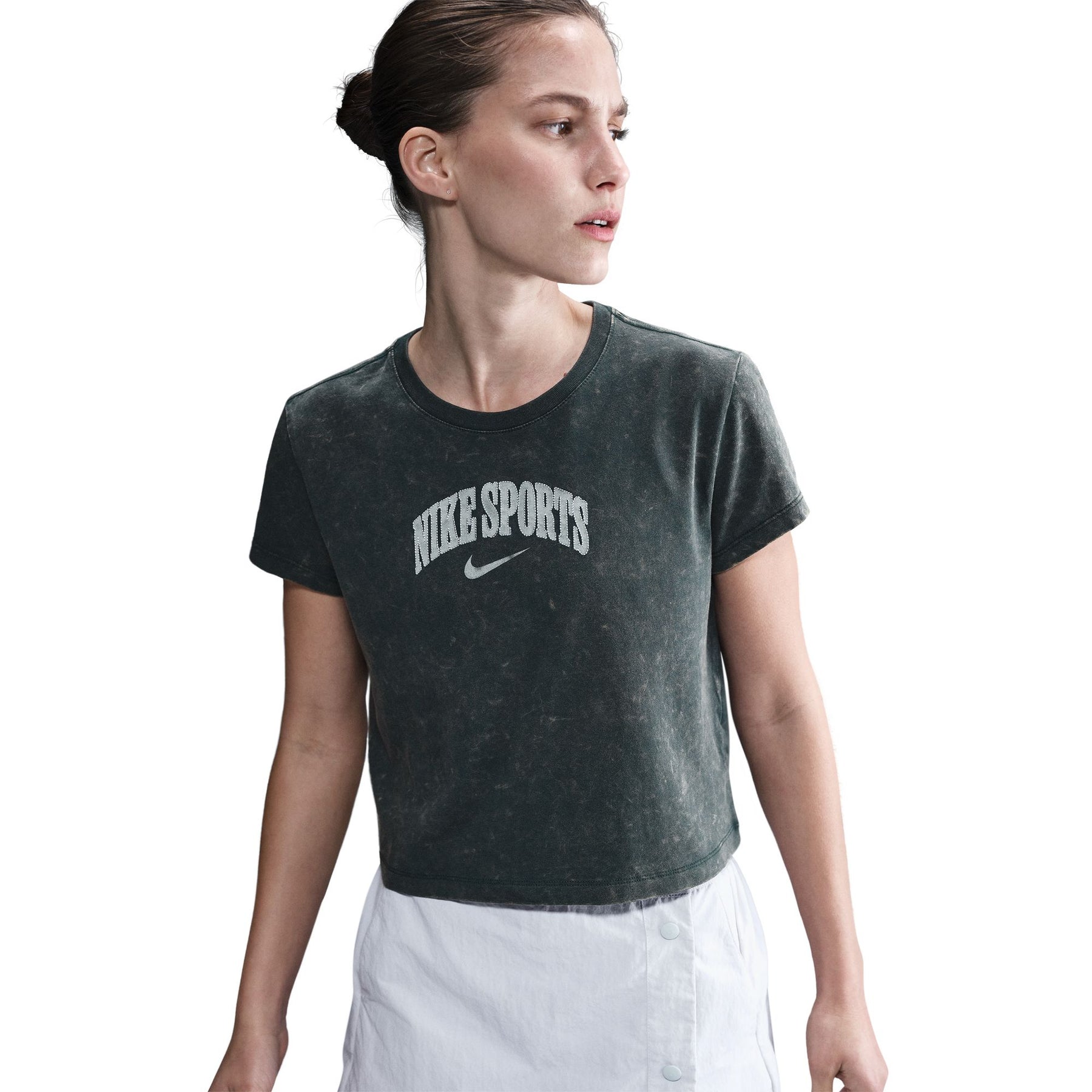 Áo Tay Ngắn Thể Thao Thời Trang Nữ Nike As W Nsw Ss Tee Pnx Wash