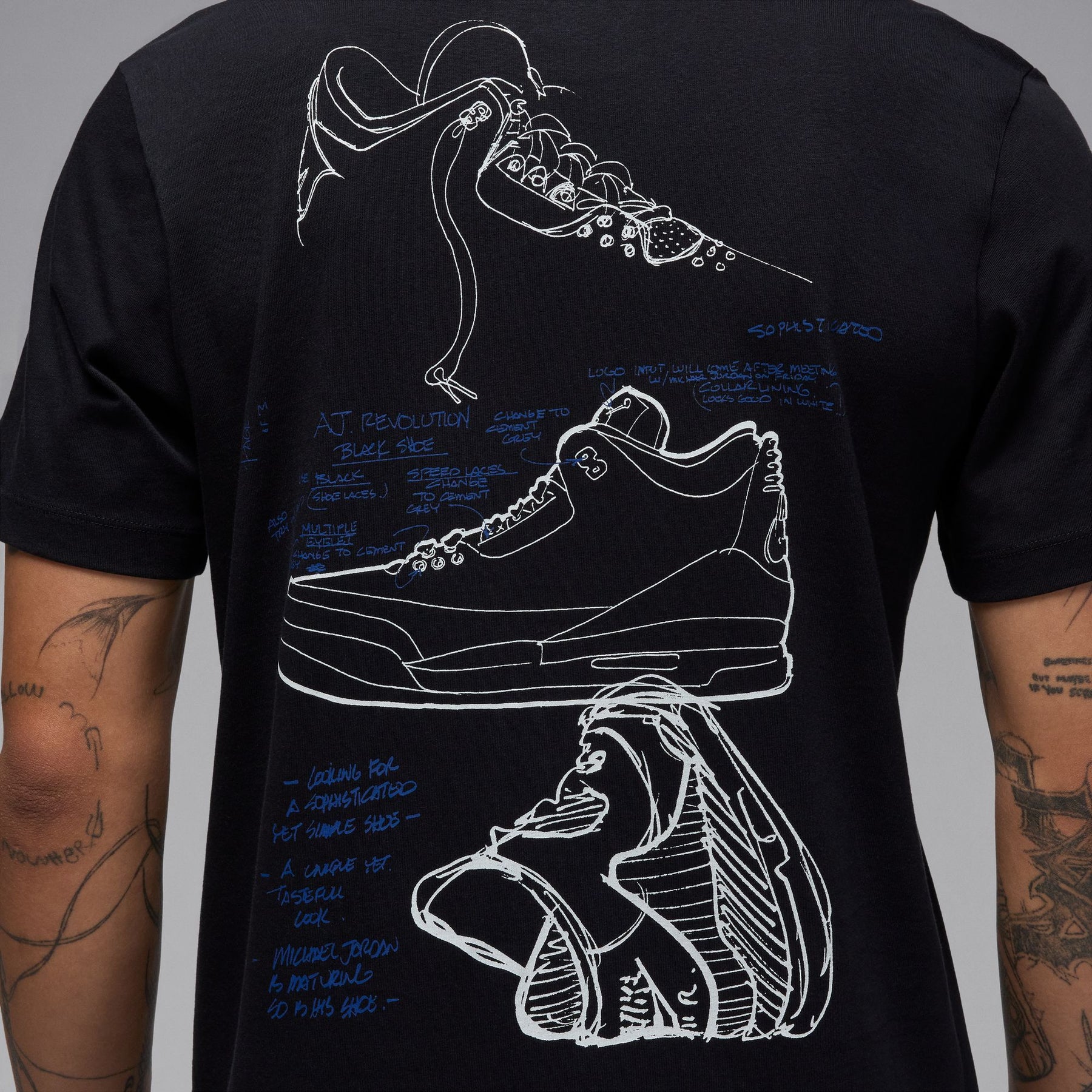 Áo Tay Ngắn Thể Thao Thời Trang Nam Nike M J Brand Rare Aj3 Ss Crew