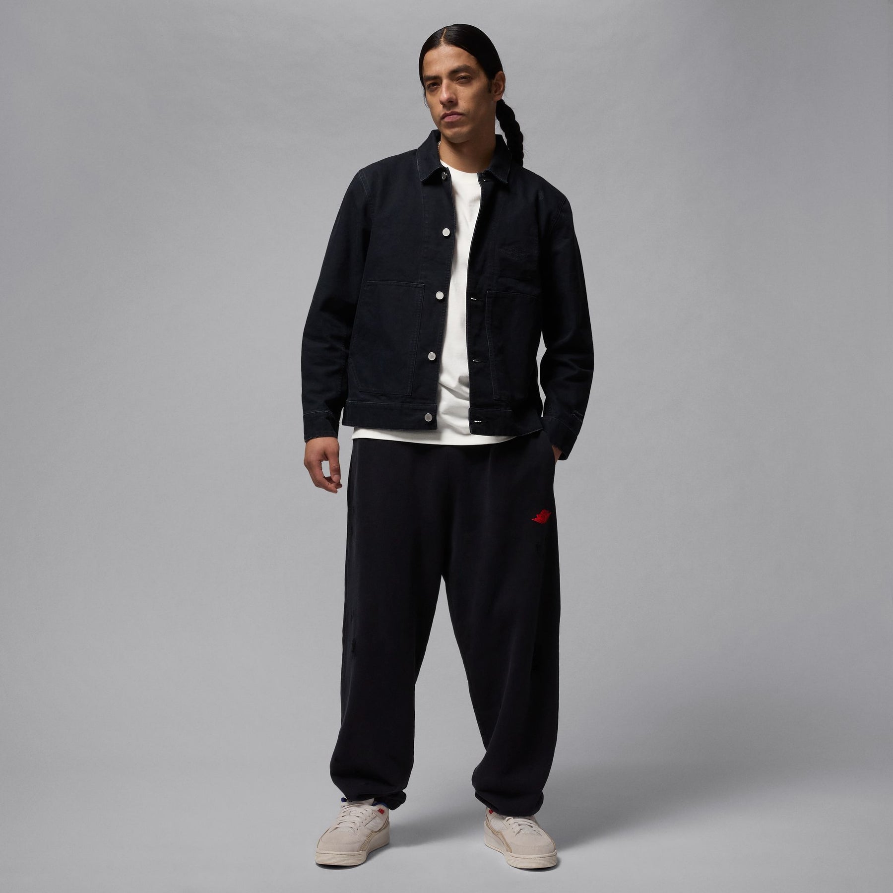 Áo Tay Ngắn Thể Thao Thời Trang Nam Nike M J Brand Rare Aj3 Ss Crew