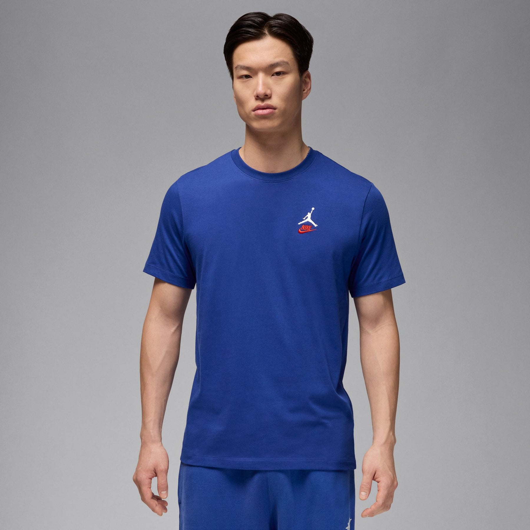 Áo Tay Ngắn Thể Thao Thời Trang Nam Nike M J Brand Rare Aj3 Ss Crew