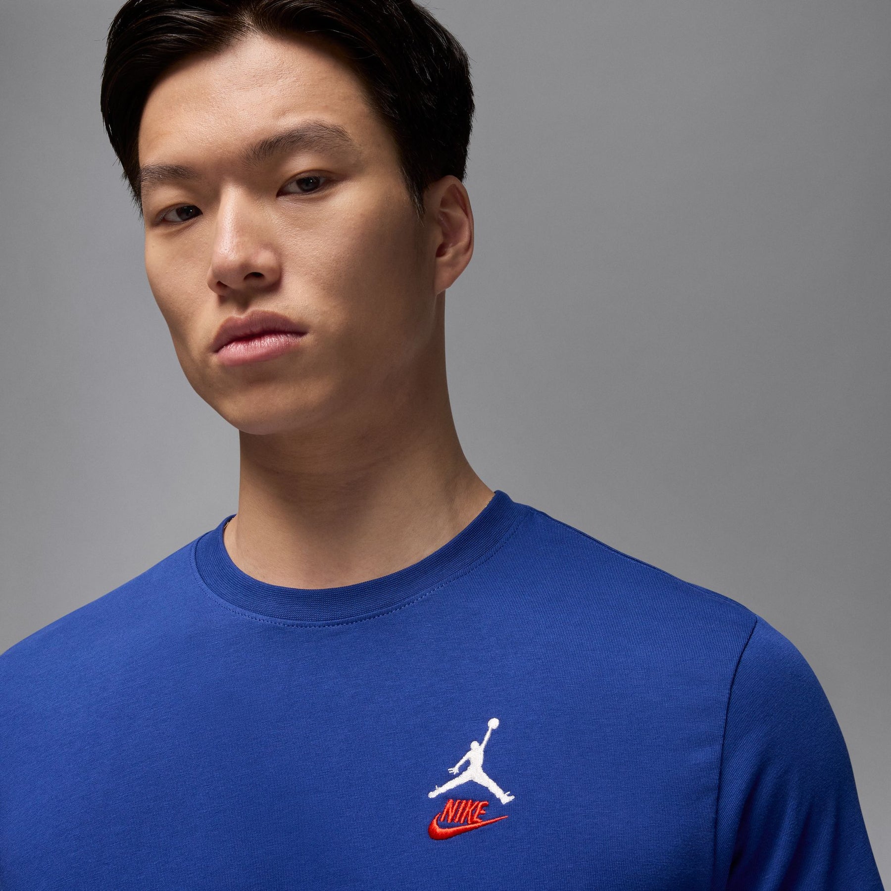 Áo Tay Ngắn Thể Thao Thời Trang Nam Nike M J Brand Rare Aj3 Ss Crew