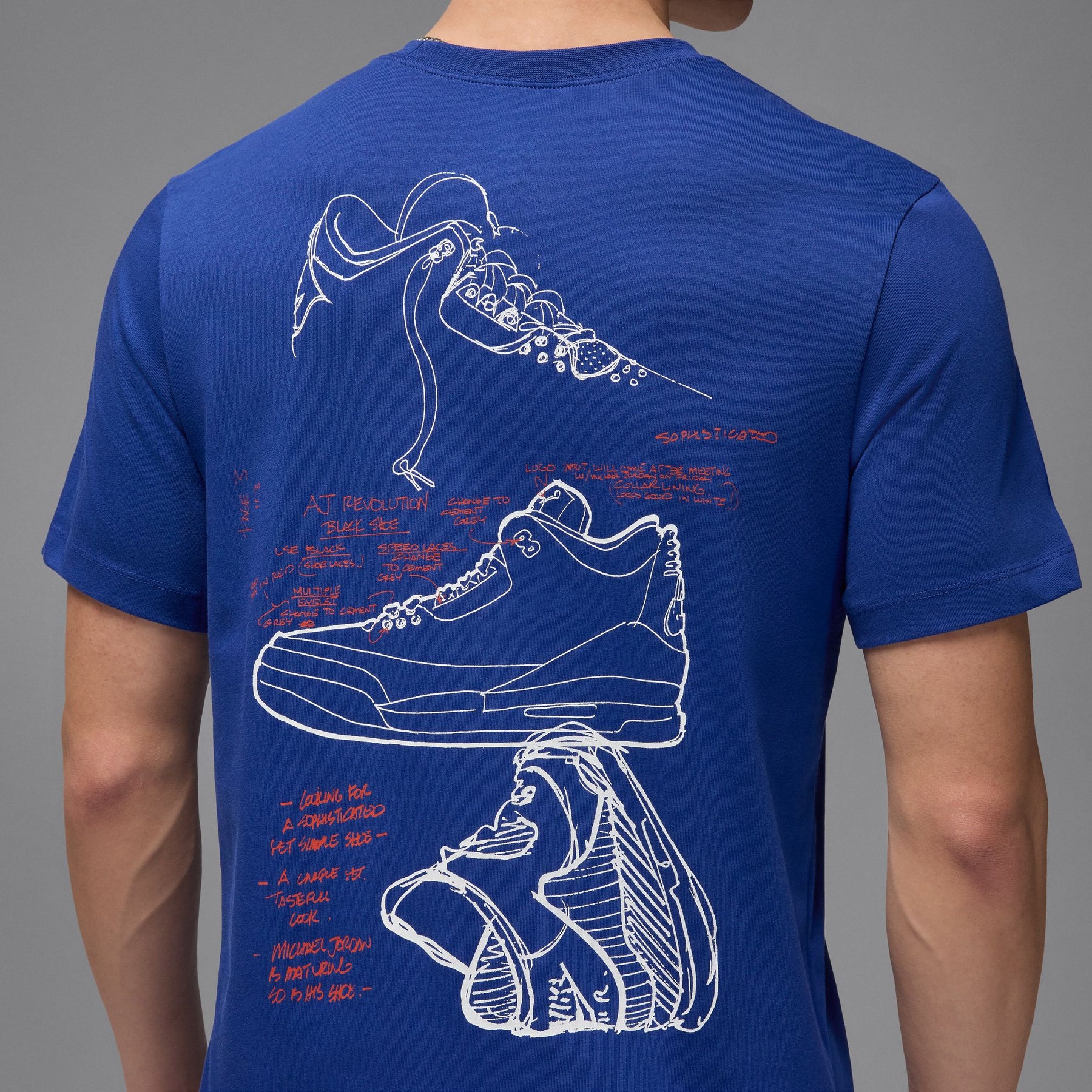 Áo Tay Ngắn Thể Thao Thời Trang Nam Nike M J Brand Rare Aj3 Ss Crew
