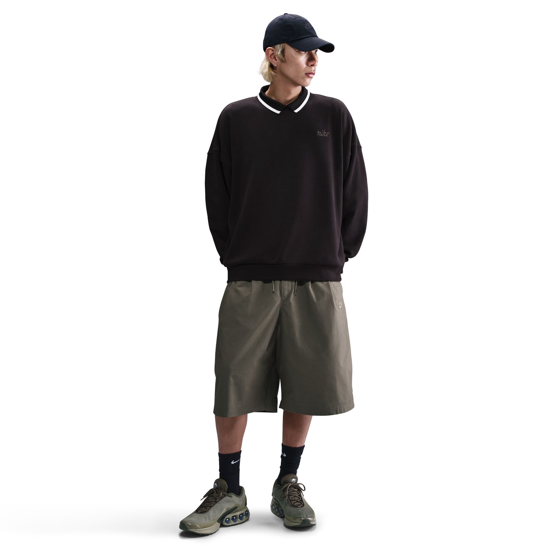 Áo Tay Dài Thể Thao Thời Trang Nam Nike As M Nk Club Os Crew Lbr