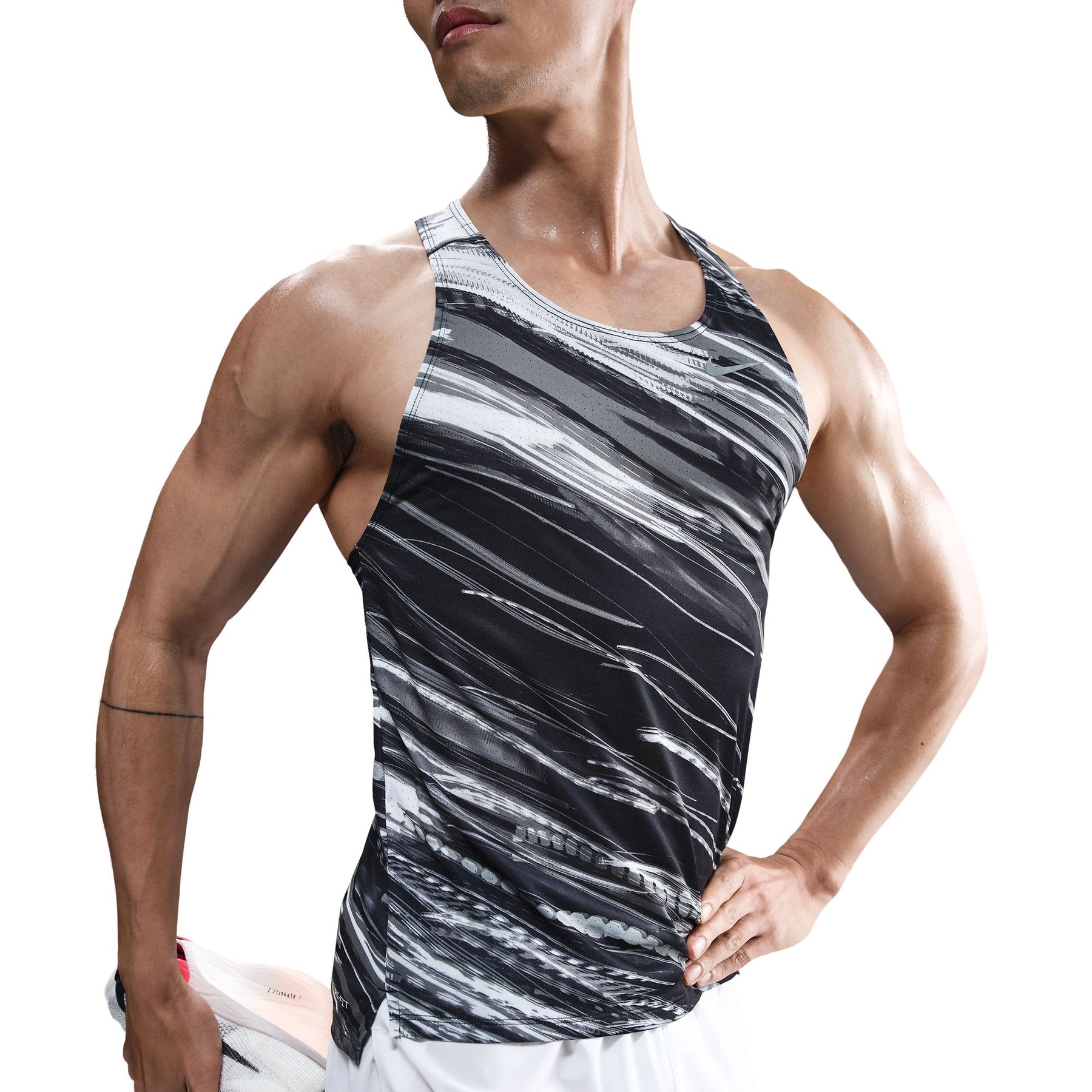 Áo Ba Lỗ Thể Thao Chạy Bộ Nam Nike As M Nk Df Fast Singl