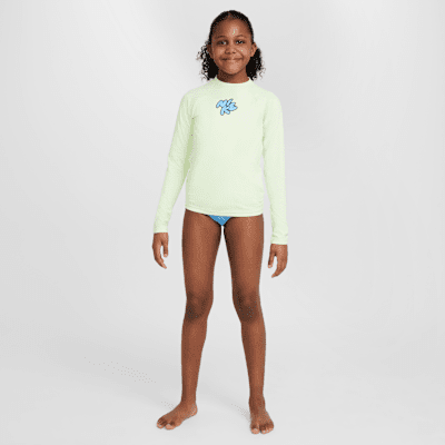Áo Bơi Thể Thao Bé Gái Nike Swim Long Sleeve Hydroguard