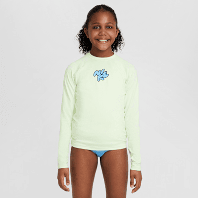Áo Bơi Thể Thao Bé Gái Nike Swim Long Sleeve Hydroguard