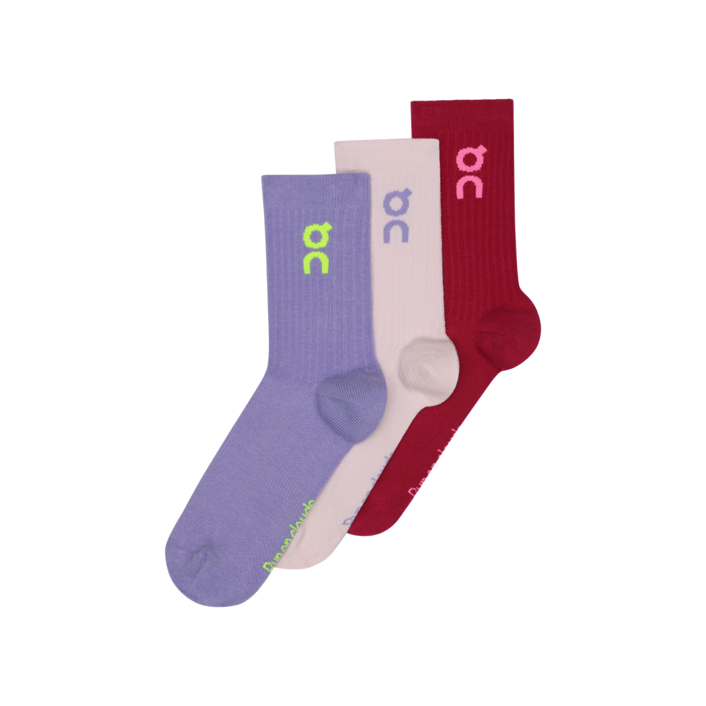 Vớ thể thao UNISEX On Running Logo Sock High 3P (3 đôi)