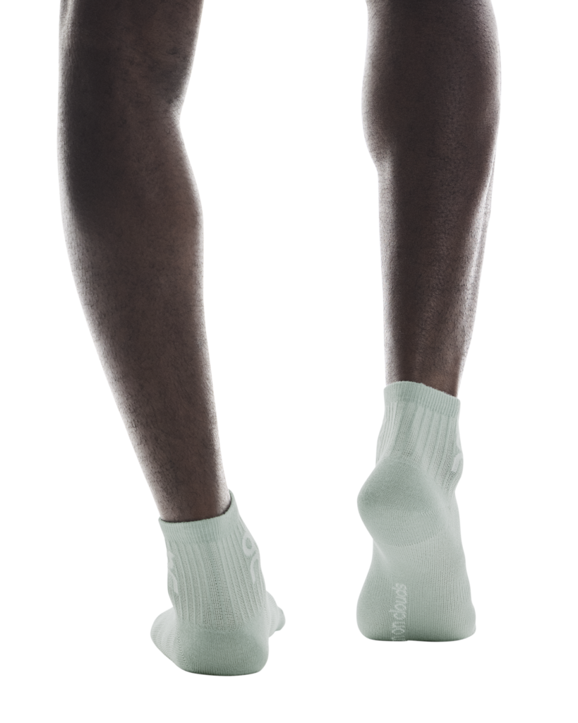 Vớ thể thao UNISEX On Running Logo Sock Mid 3P (3 đôi)