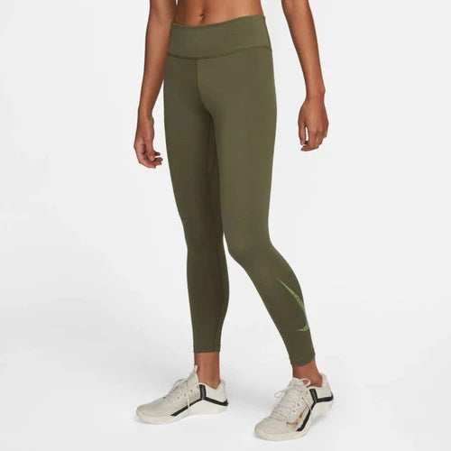Quần Thể Thao Dài Nữ Nike As W Nk One Df Mr Grx 7/8 Tght