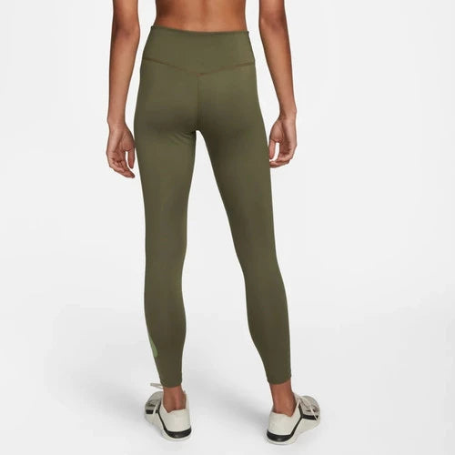 Quần Thể Thao Dài Nữ Nike As W Nk One Df Mr Grx 7/8 Tght