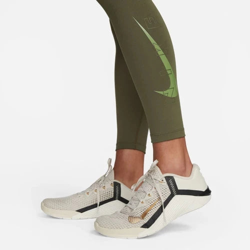 Quần Thể Thao Dài Nữ Nike As W Nk One Df Mr Grx 7/8 Tght